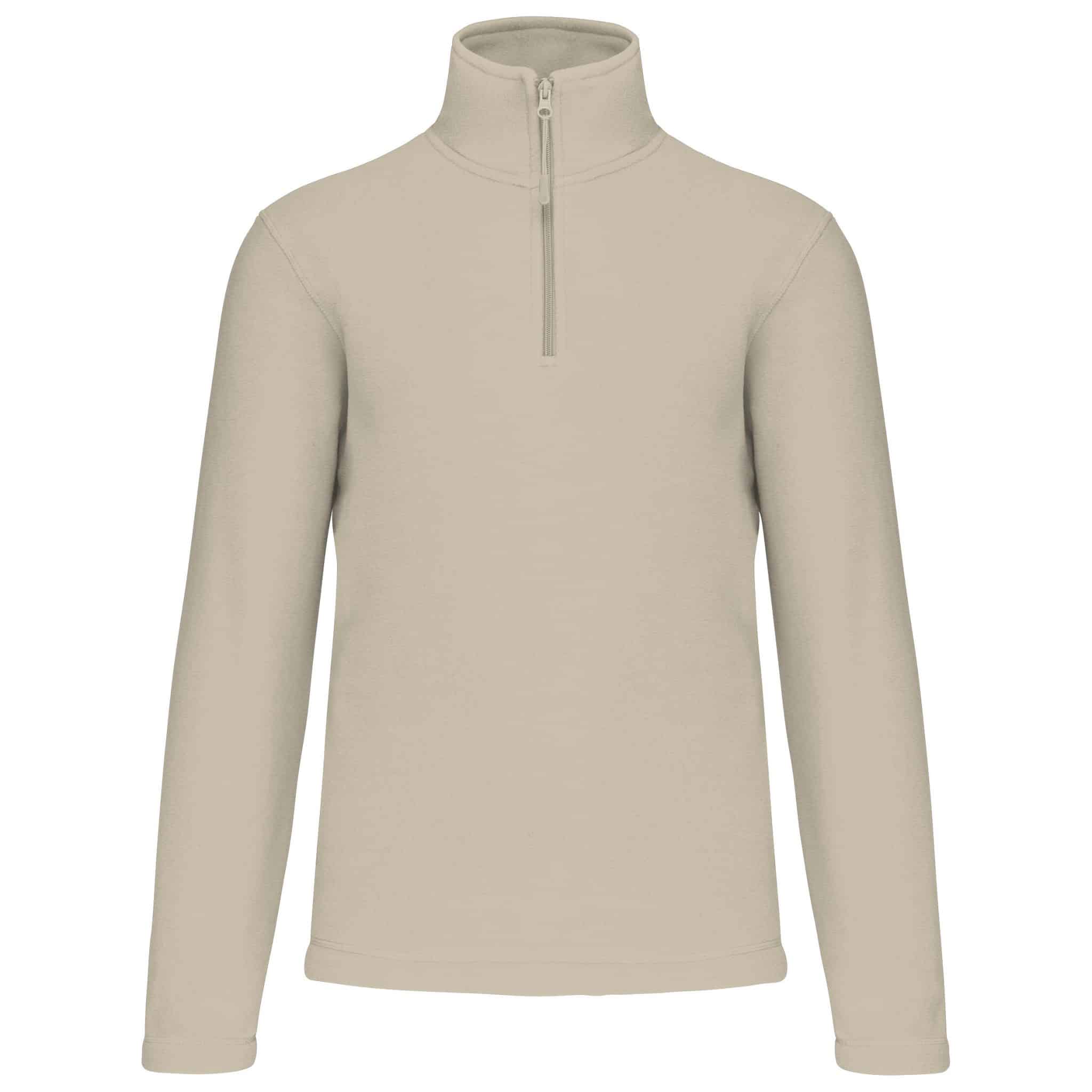 Miniature 8 pour Enzo > Micropolaire col zippé homme