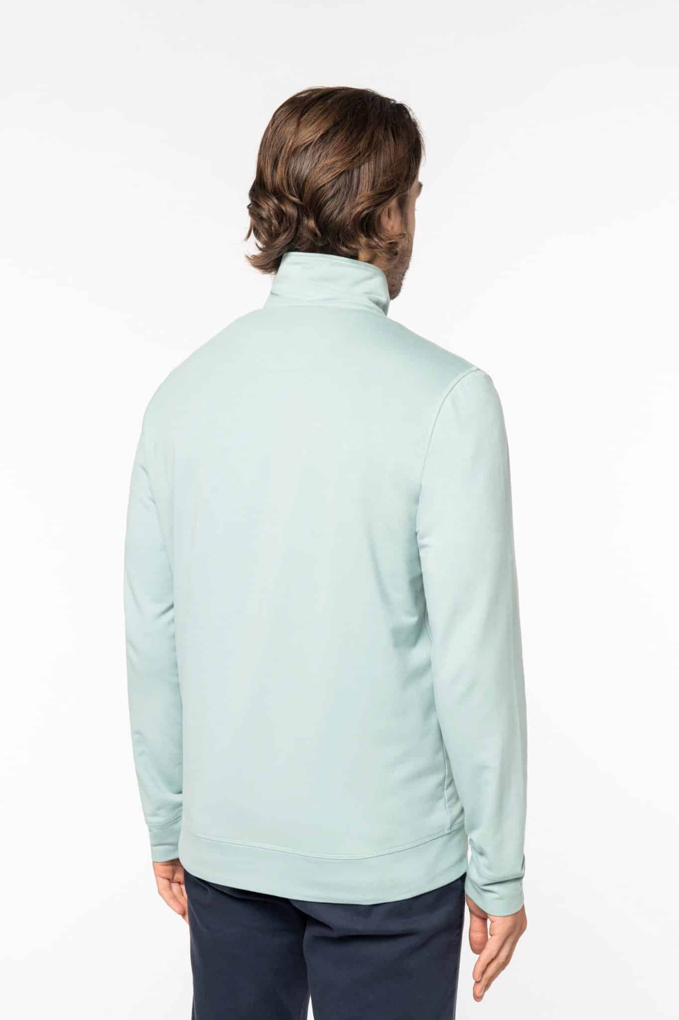 Miniature 10 pour Sweat-shirt écoresponsable zippé en modal homme