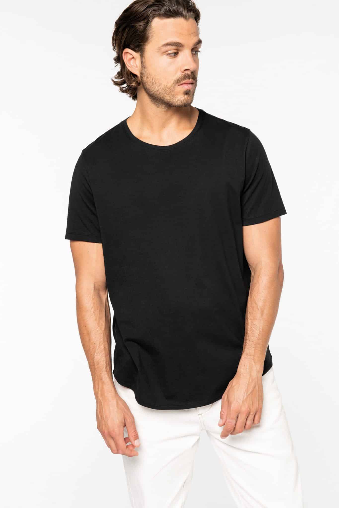 Miniature 6 pour T-shirt écoresponsable bas arrondi homme