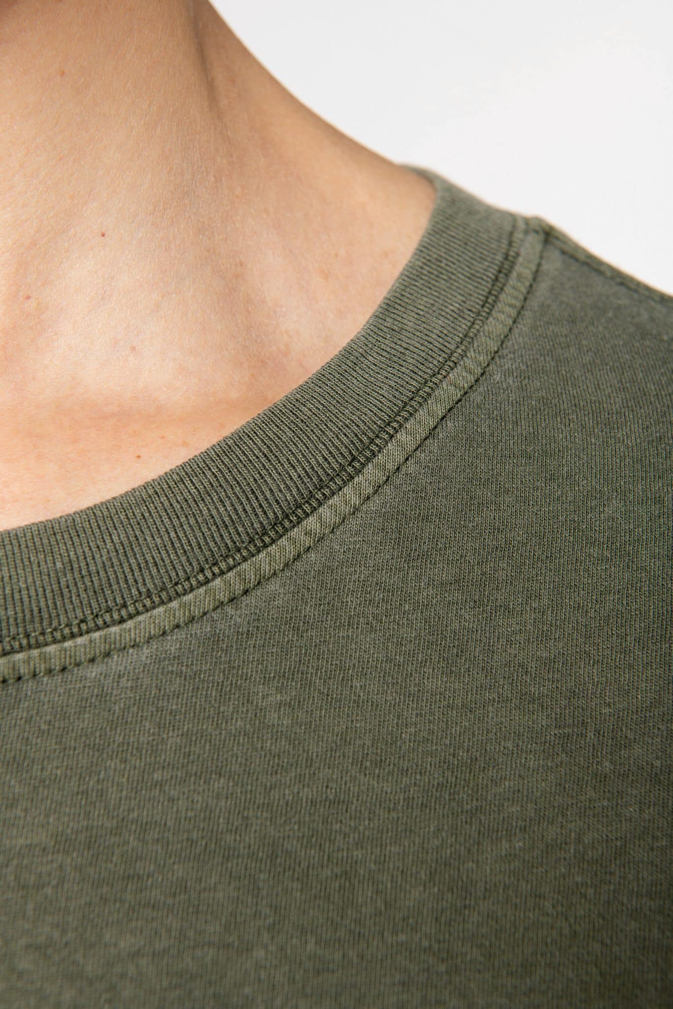 Miniature 5 pour T-shirt écoresponsable délavé femme
