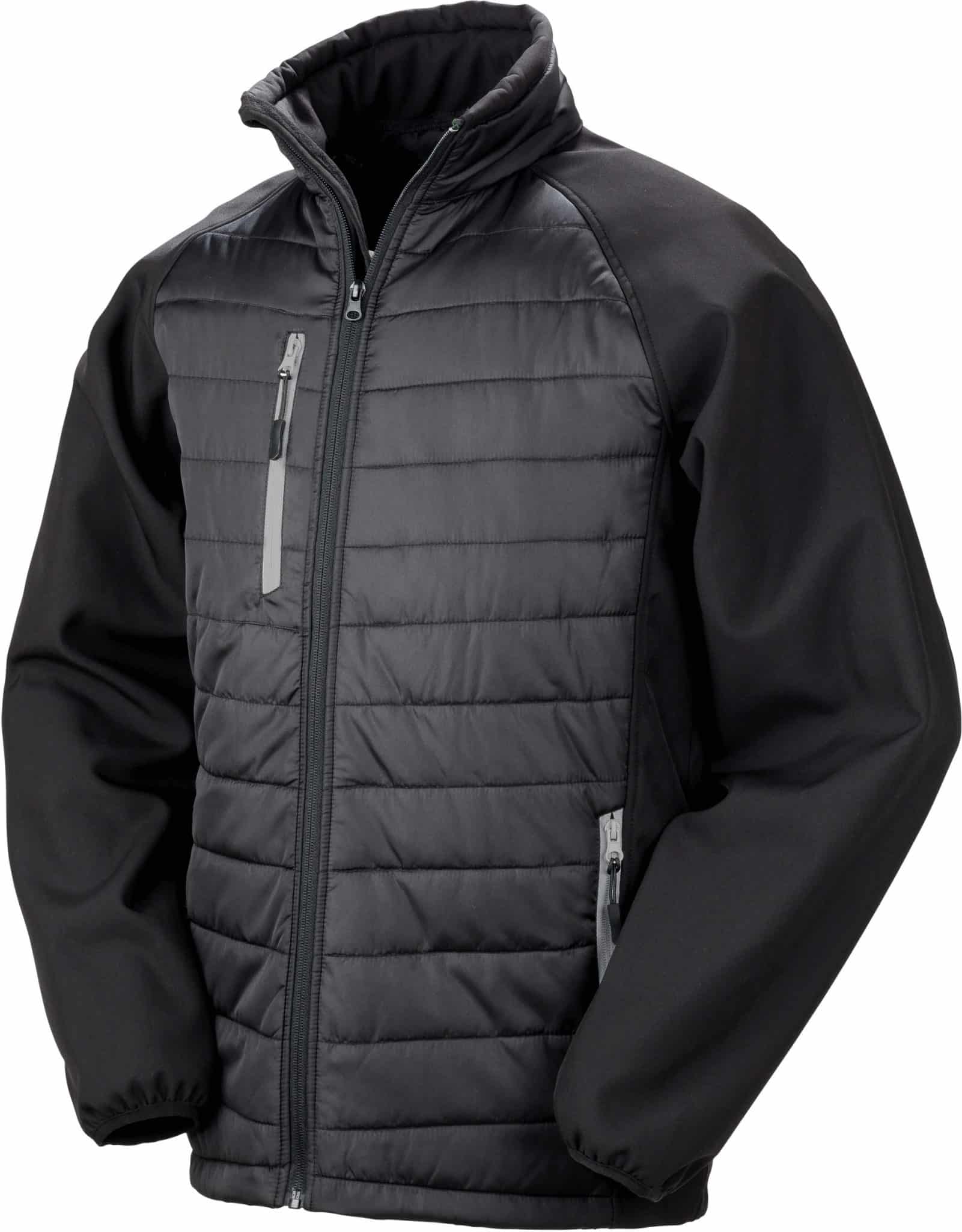 Miniature 7 pour Veste softshell rembourrée black compass recyclée