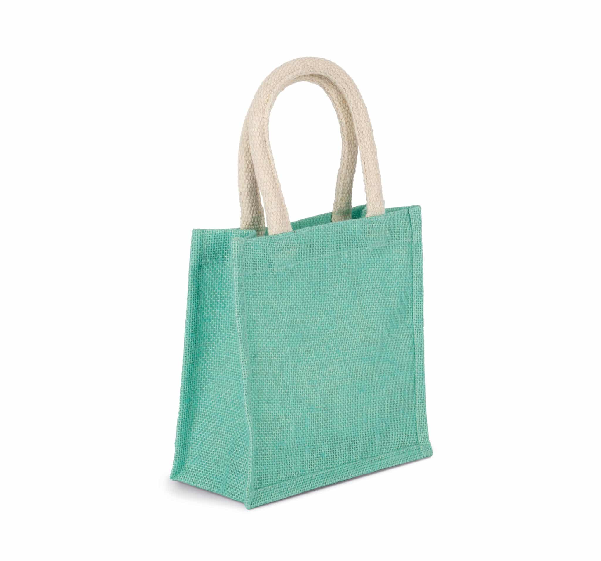 Miniature 8 pour Sac style cabas en toile de jute - petit modèle