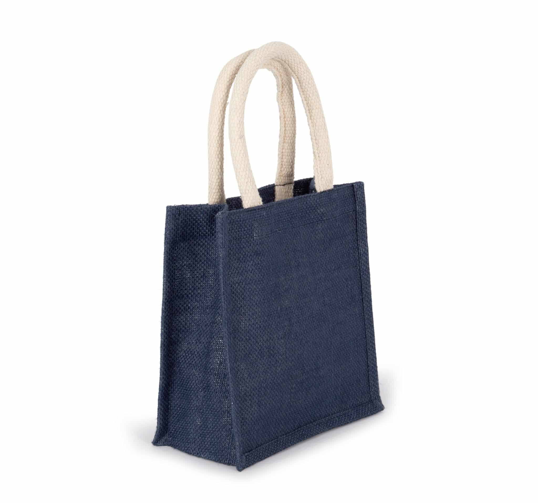Miniature 10 pour Sac style cabas en toile de jute - petit modèle