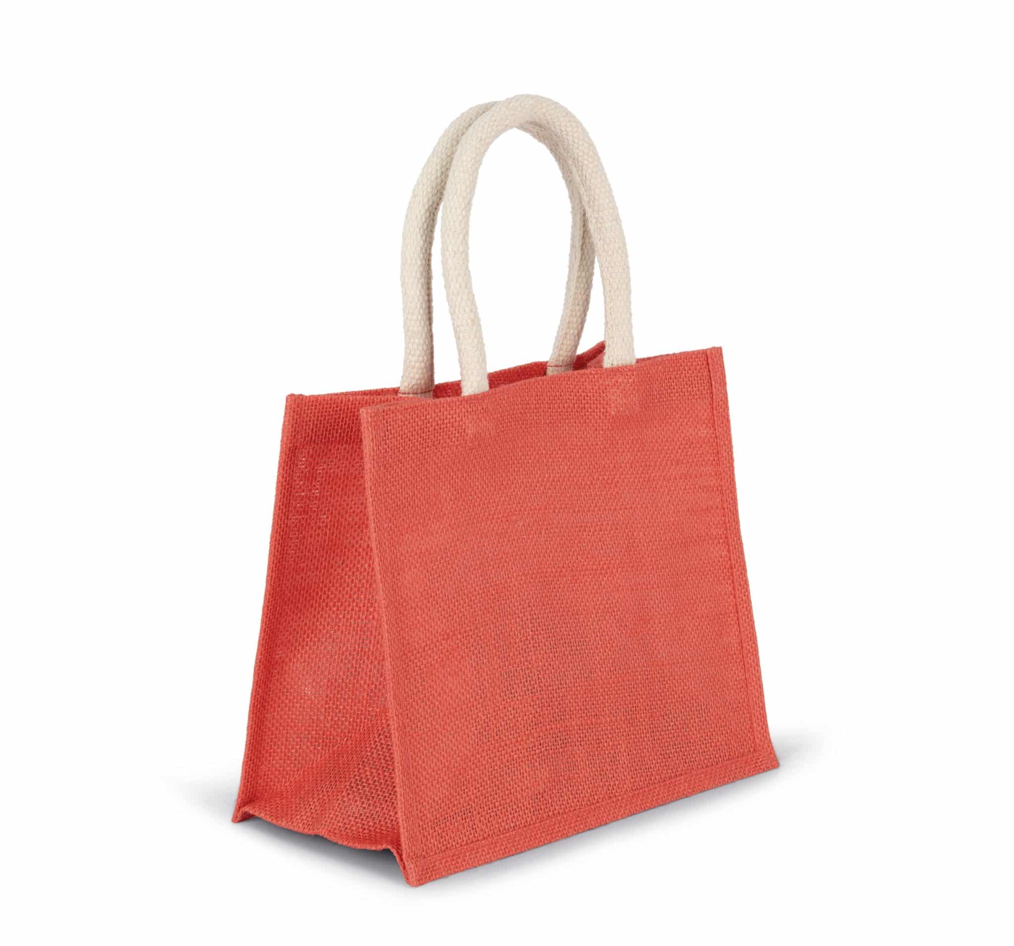 Miniature 13 pour Sac style cabas en toile de jute - modèle moyen