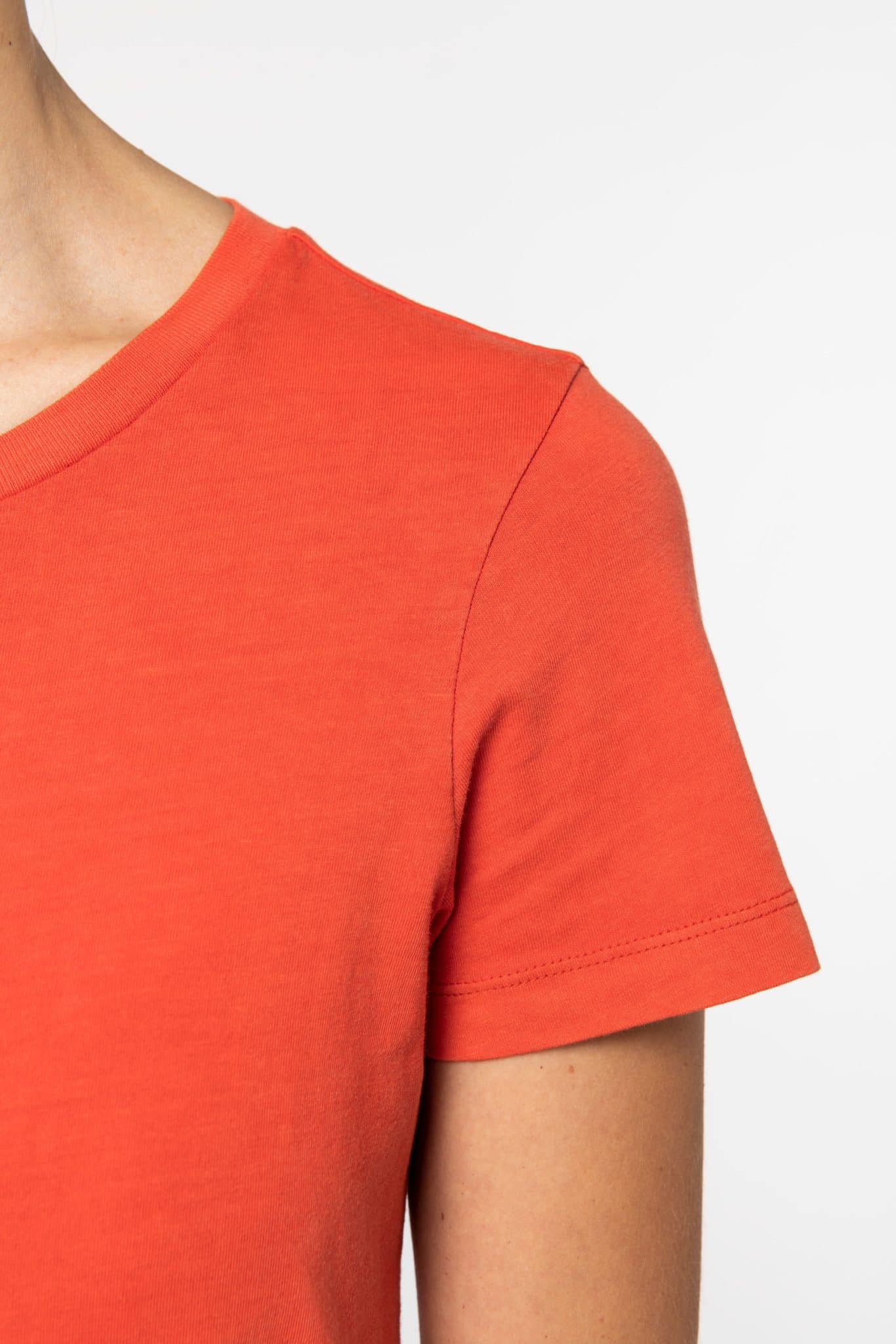 Miniature 5 pour T-shirt écoresponsable délavé femme
