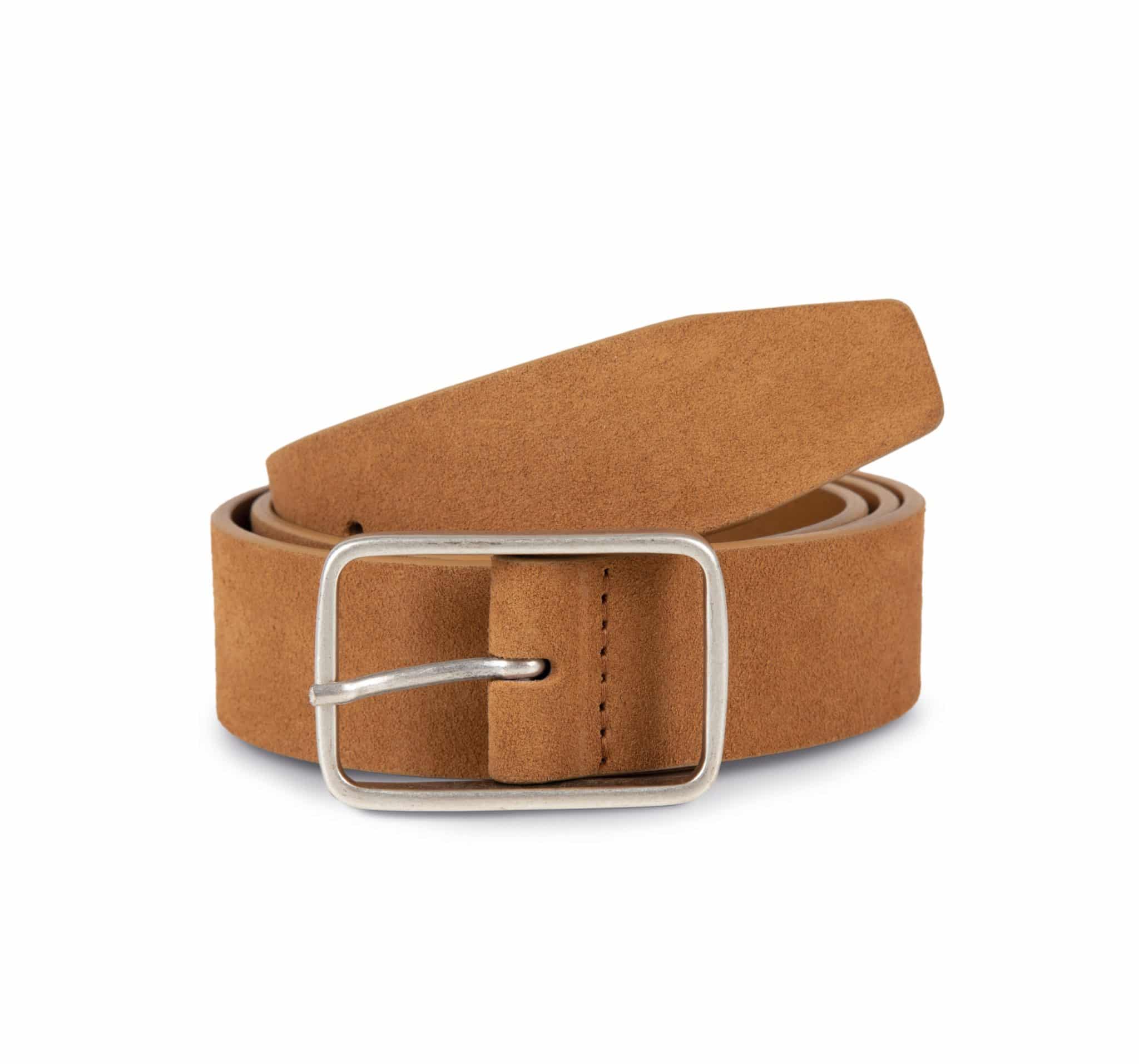 Miniature 7 pour Ceinture cuir  velours homme