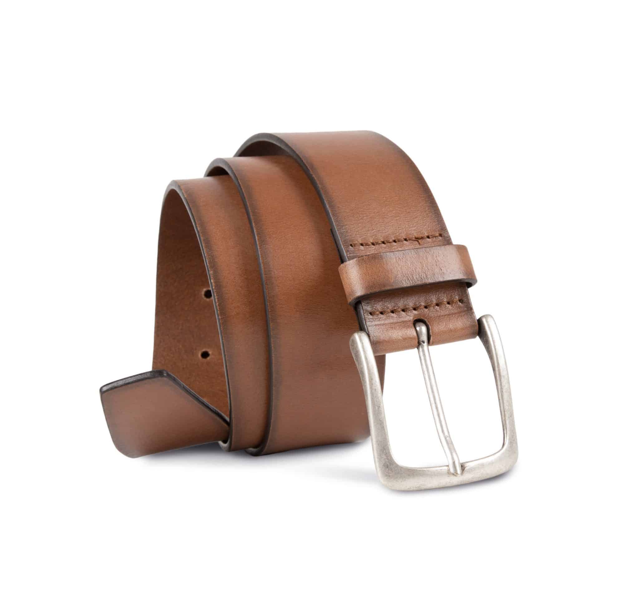 Miniature 8 pour Ceinture vintage cuir homme