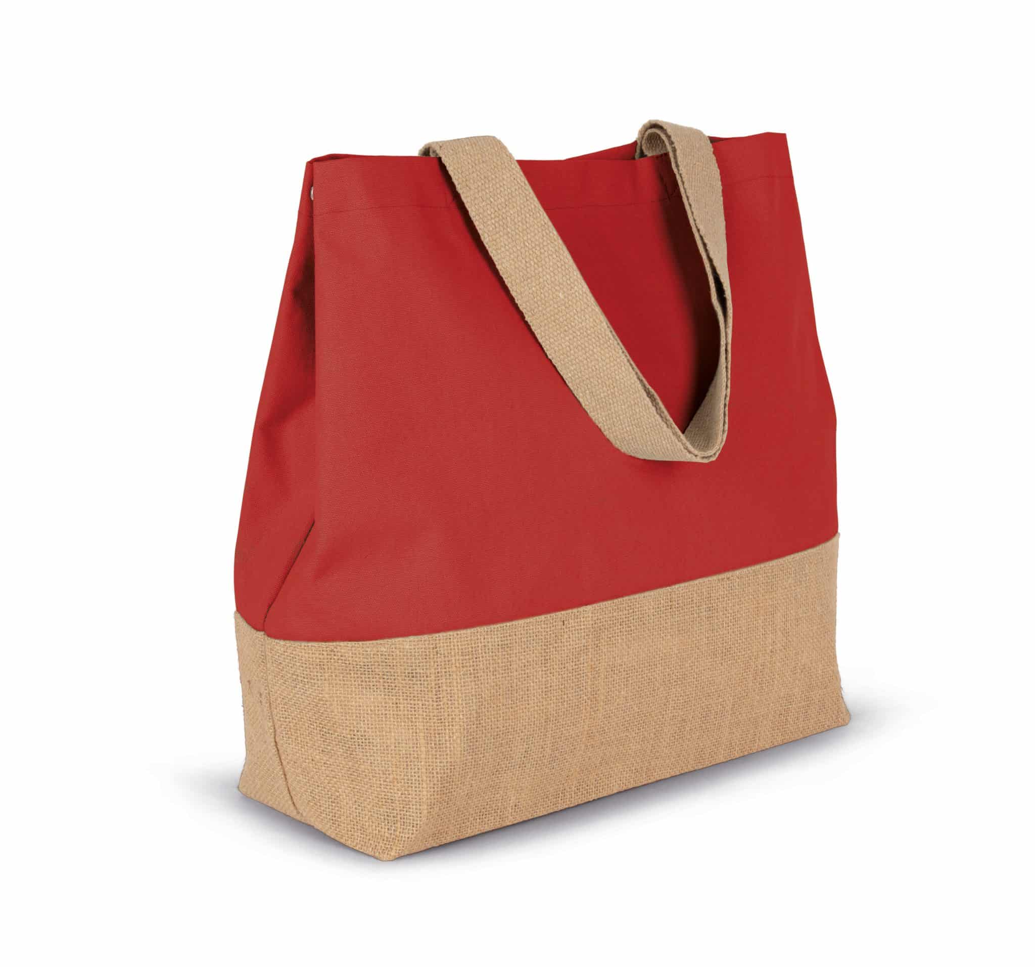 Miniature 7 pour Sac shopping en toiles de coton et jute