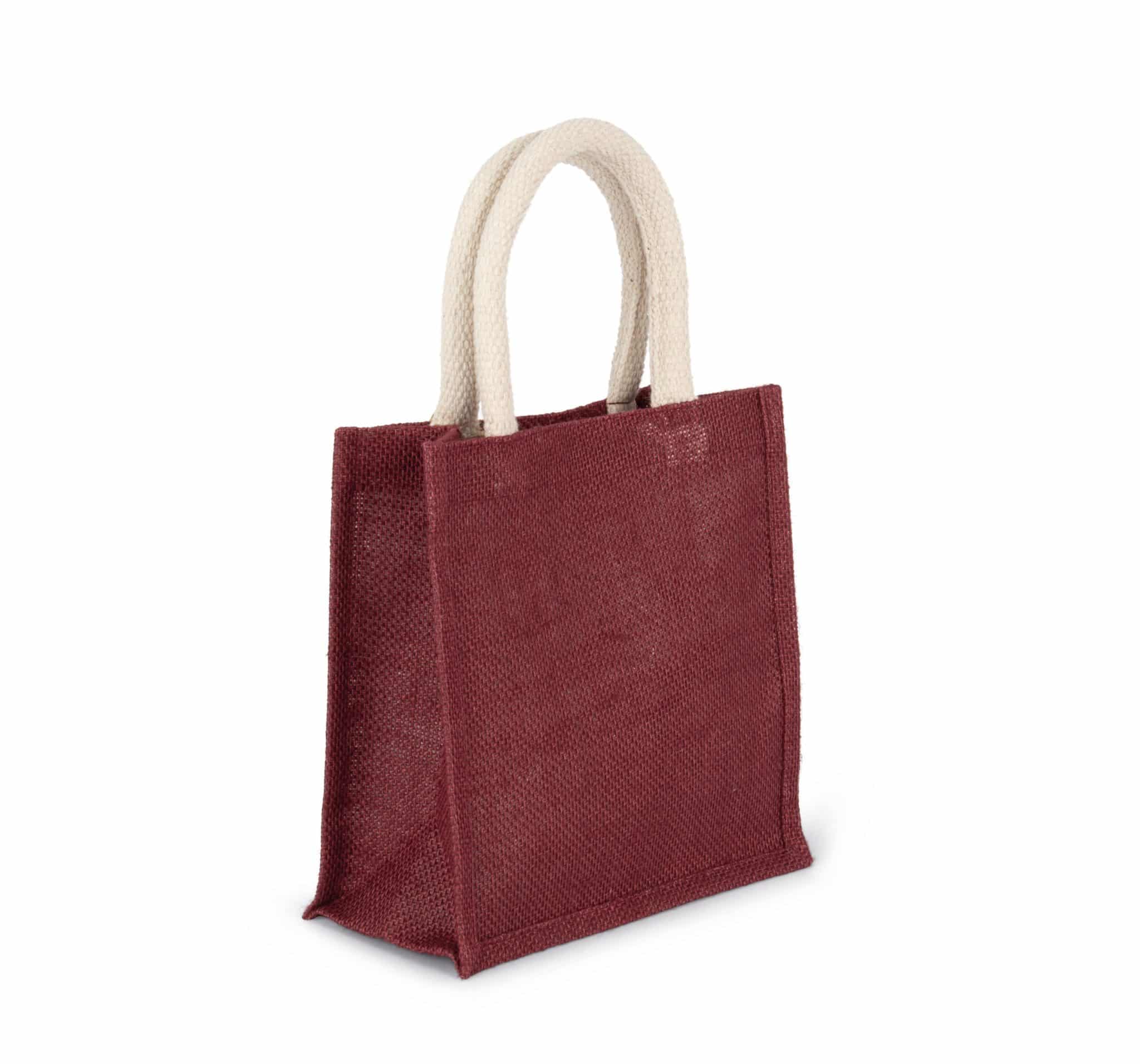 Miniature 4 pour Sac style cabas en toile de jute - petit modèle