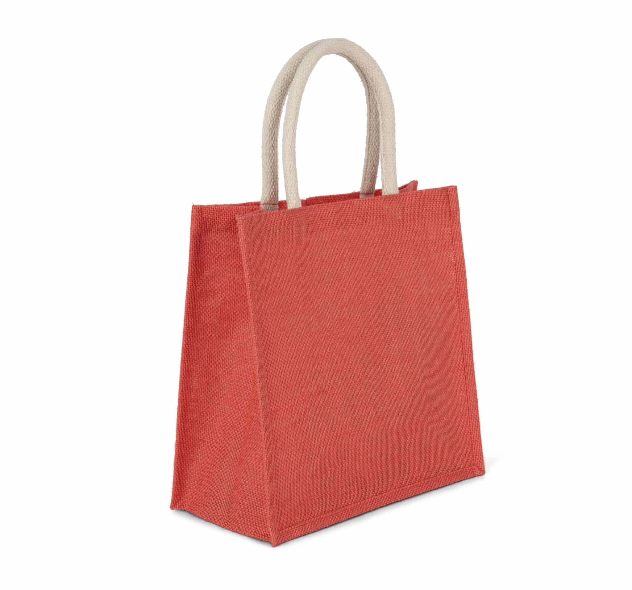Miniature 4 pour Sac style cabas en toile de jute - grand modèle