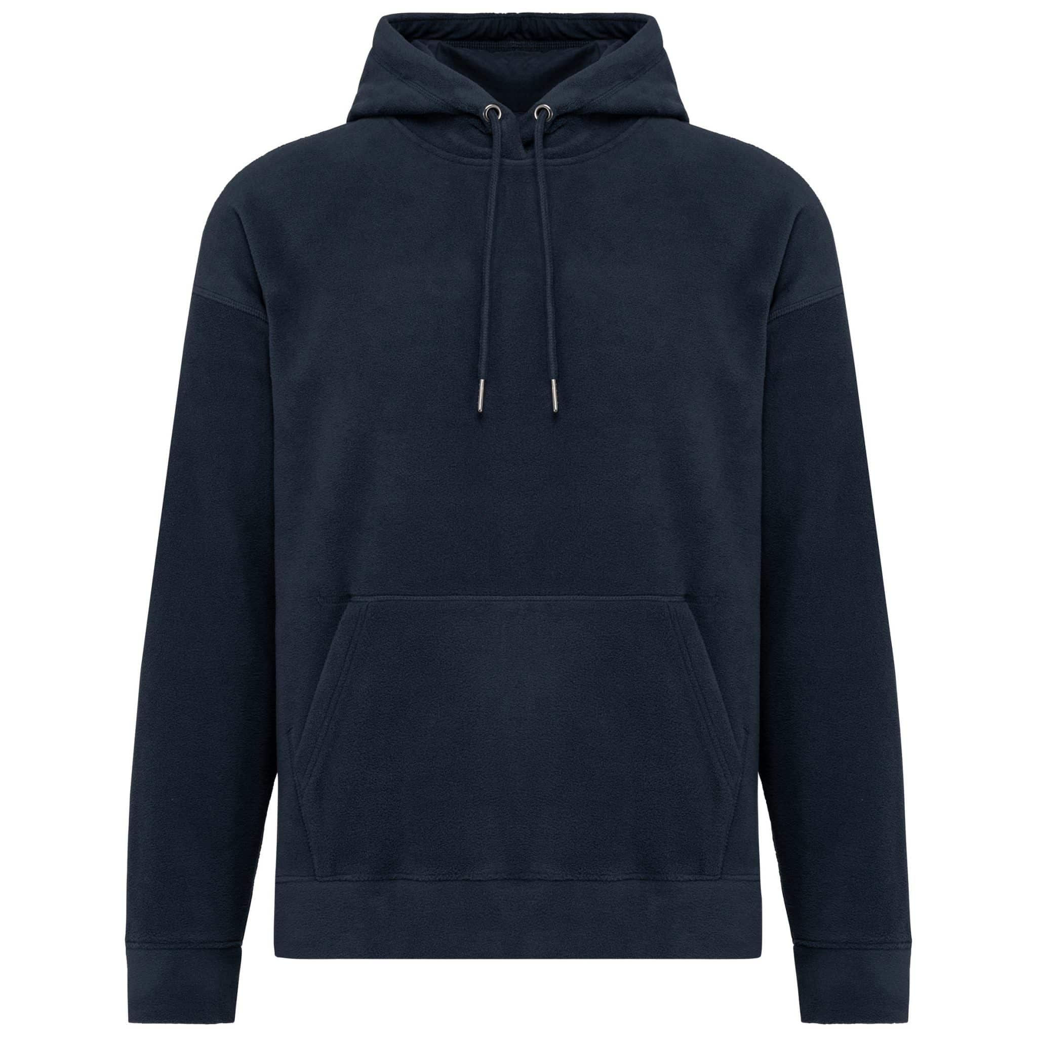 Miniature 17 pour Sweat-shirt à capuche oversize en micropolaire recyclée unisexe