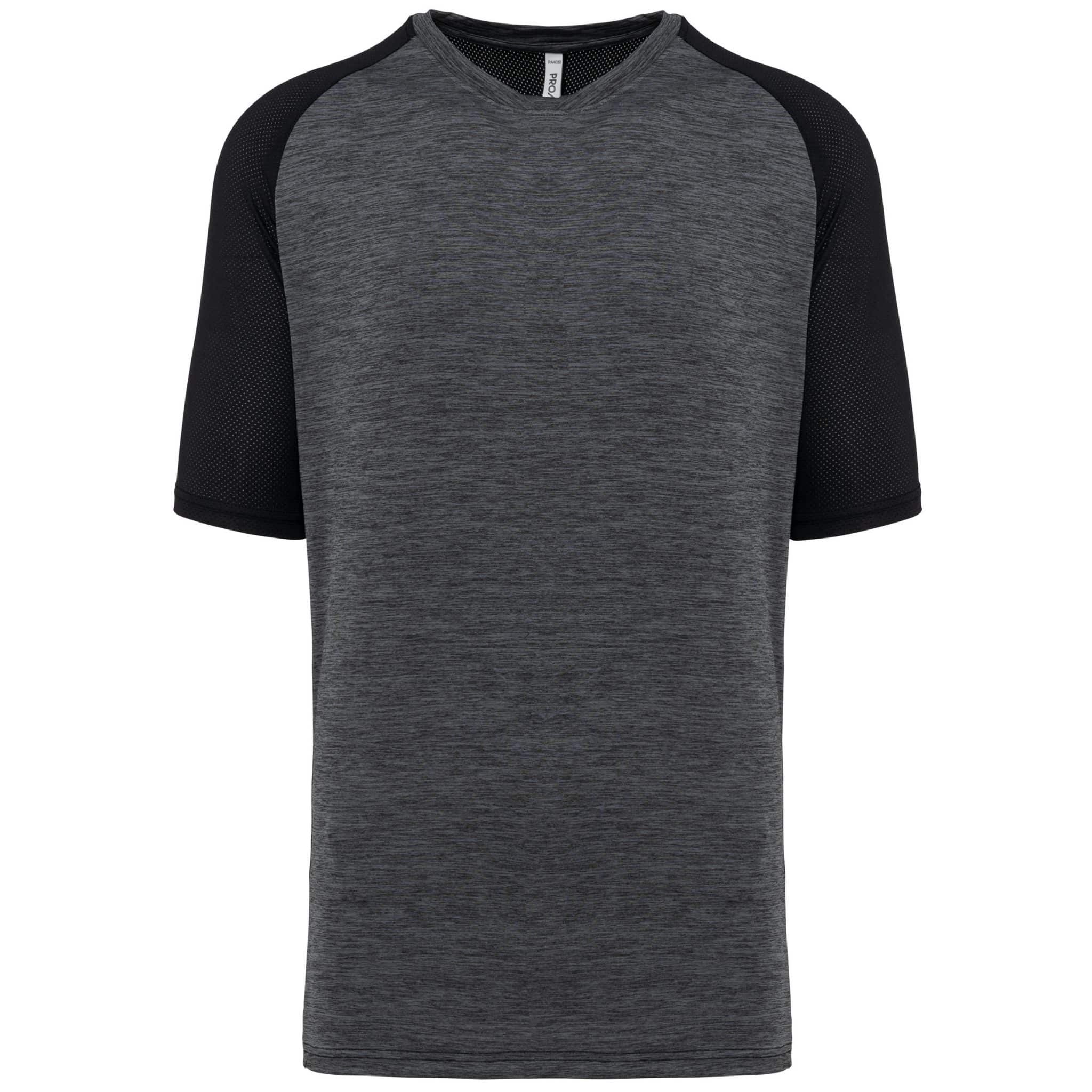 Miniature 10 pour T-shirt de padel bicolore à manches raglan homme