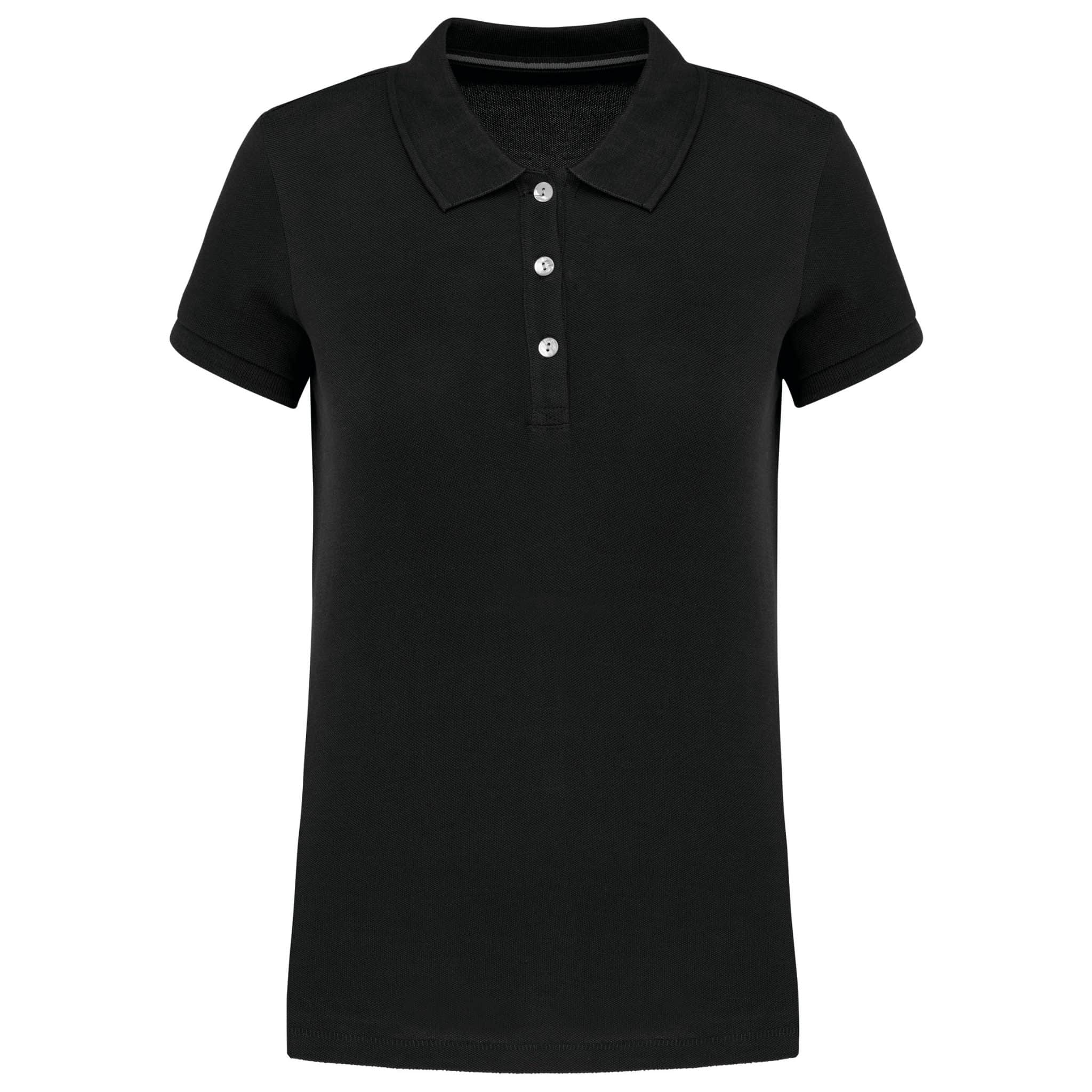 Miniature 10 pour Polo Supima® manches courtes femme