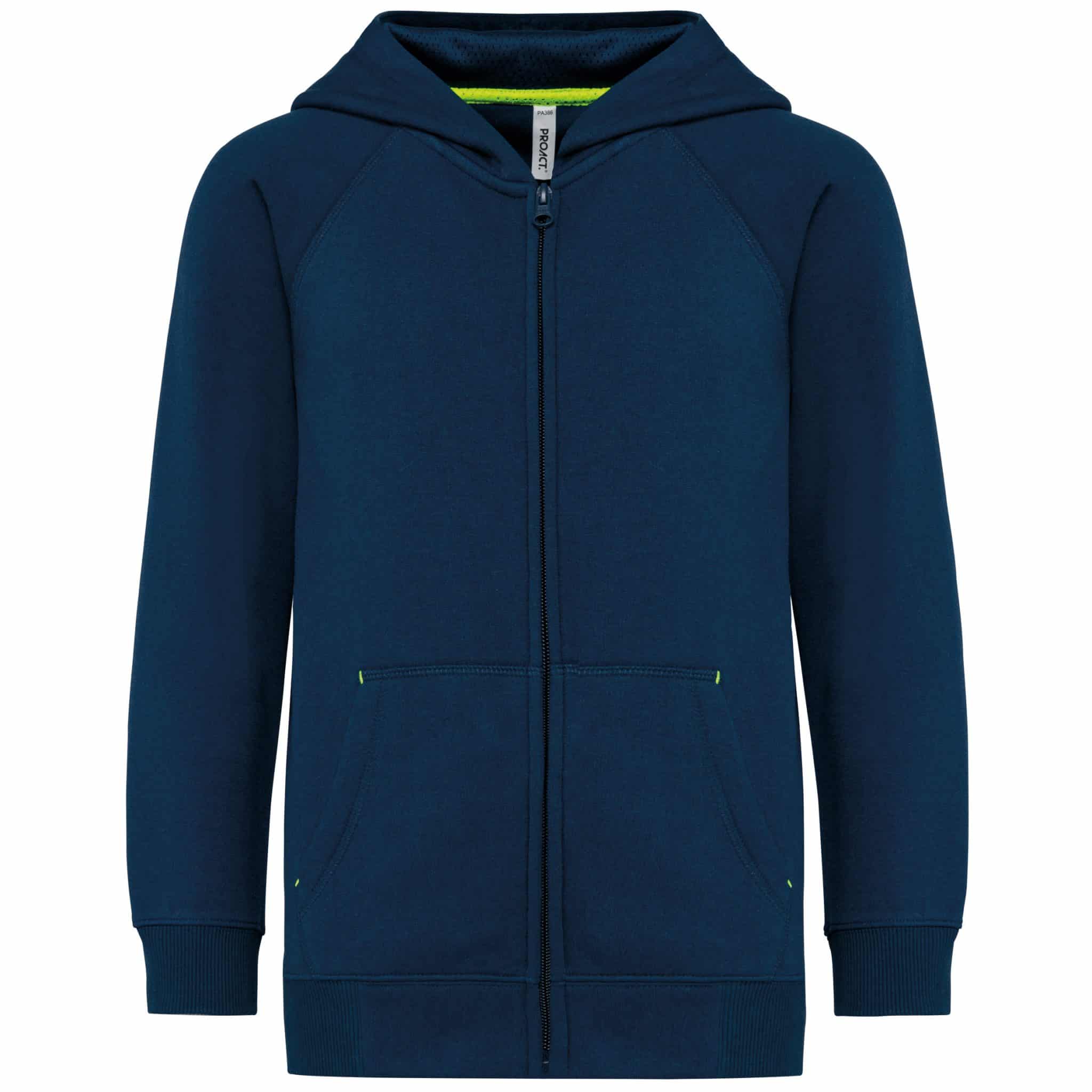 Miniature 10 pour Veste zippée à capuche enfant