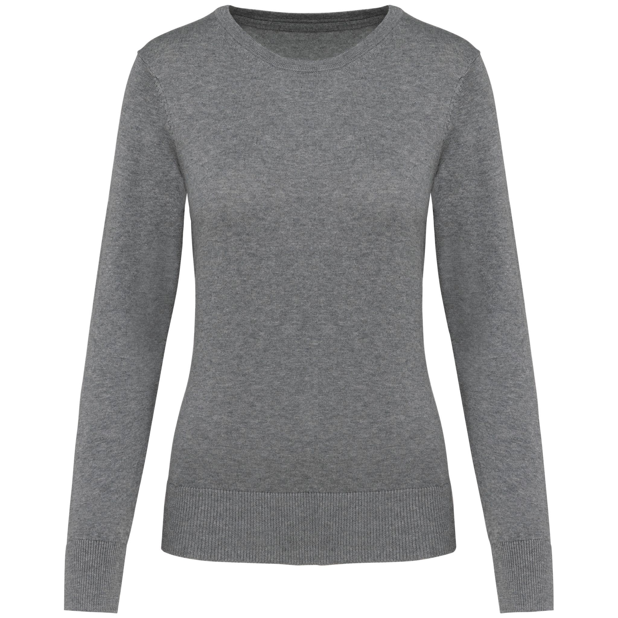 Miniature 16 pour Pull Supima® col rond  femme