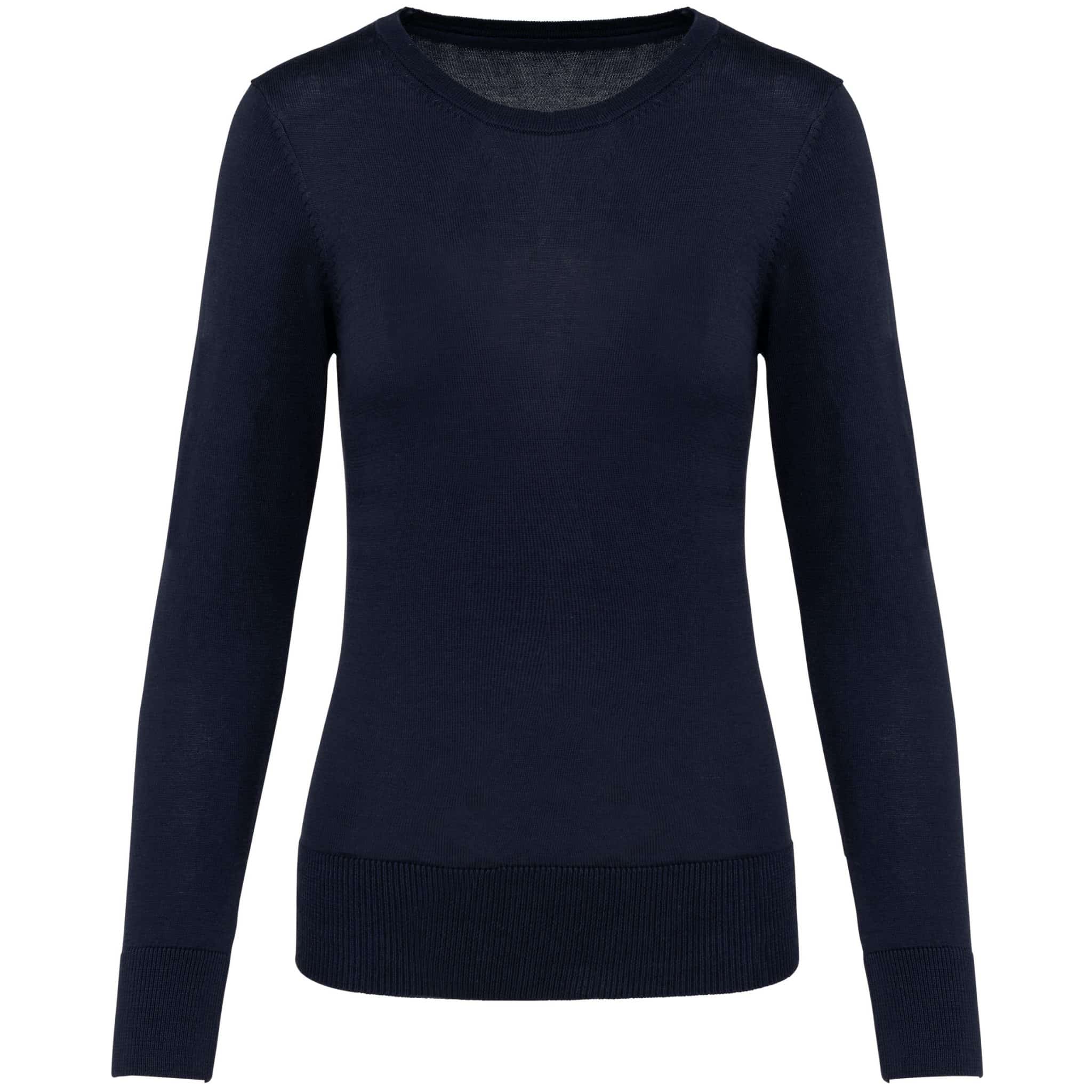Miniature 15 pour Pull Supima® col rond  femme