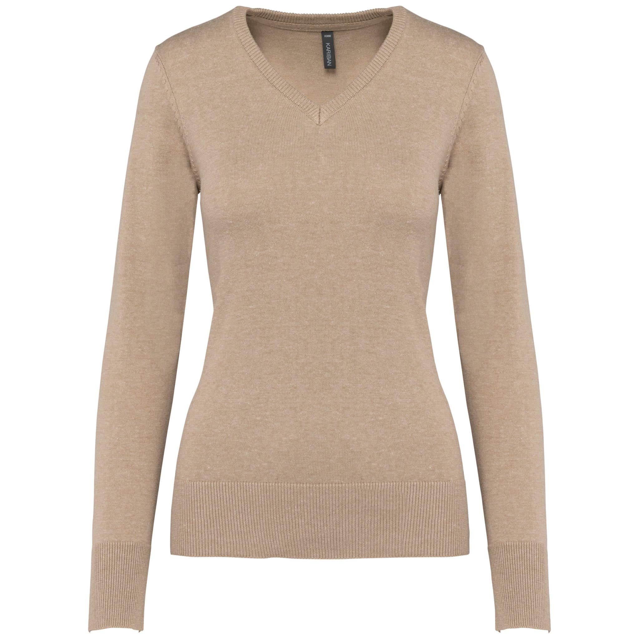 Miniature 9 pour Pull col V femme