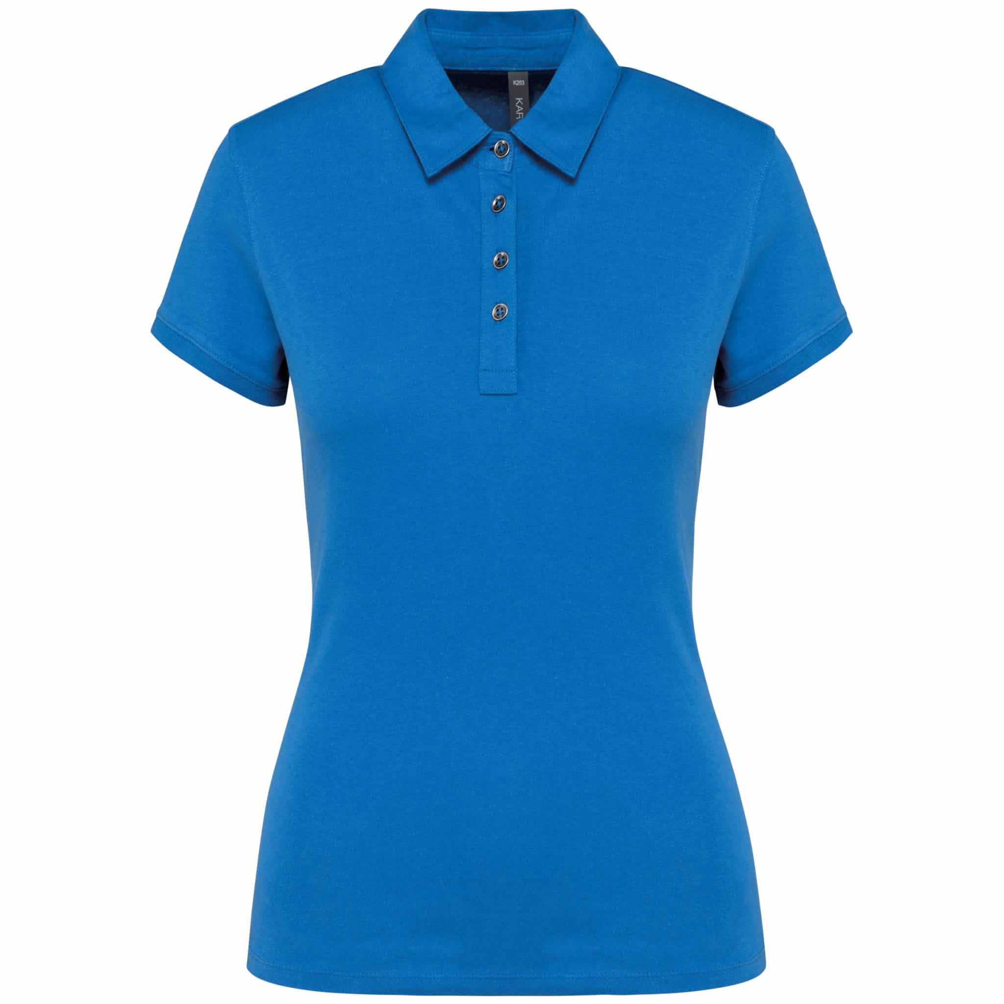 Miniature 17 pour Polo jersey manches courtes femme