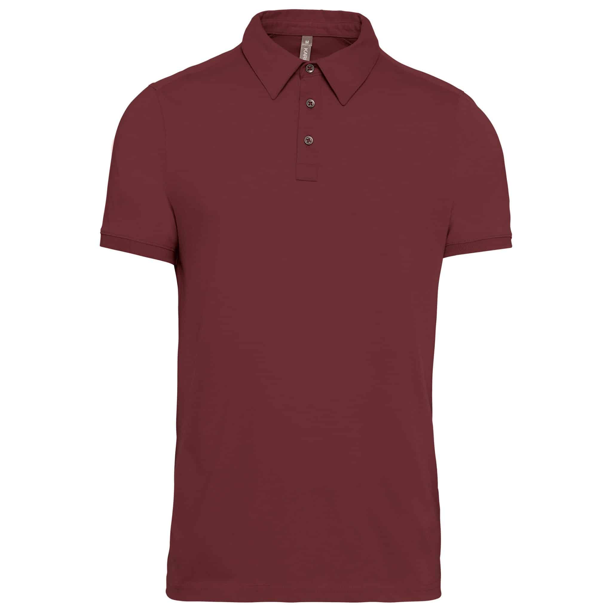 Miniature 24 pour Polo jersey manches courtes homme