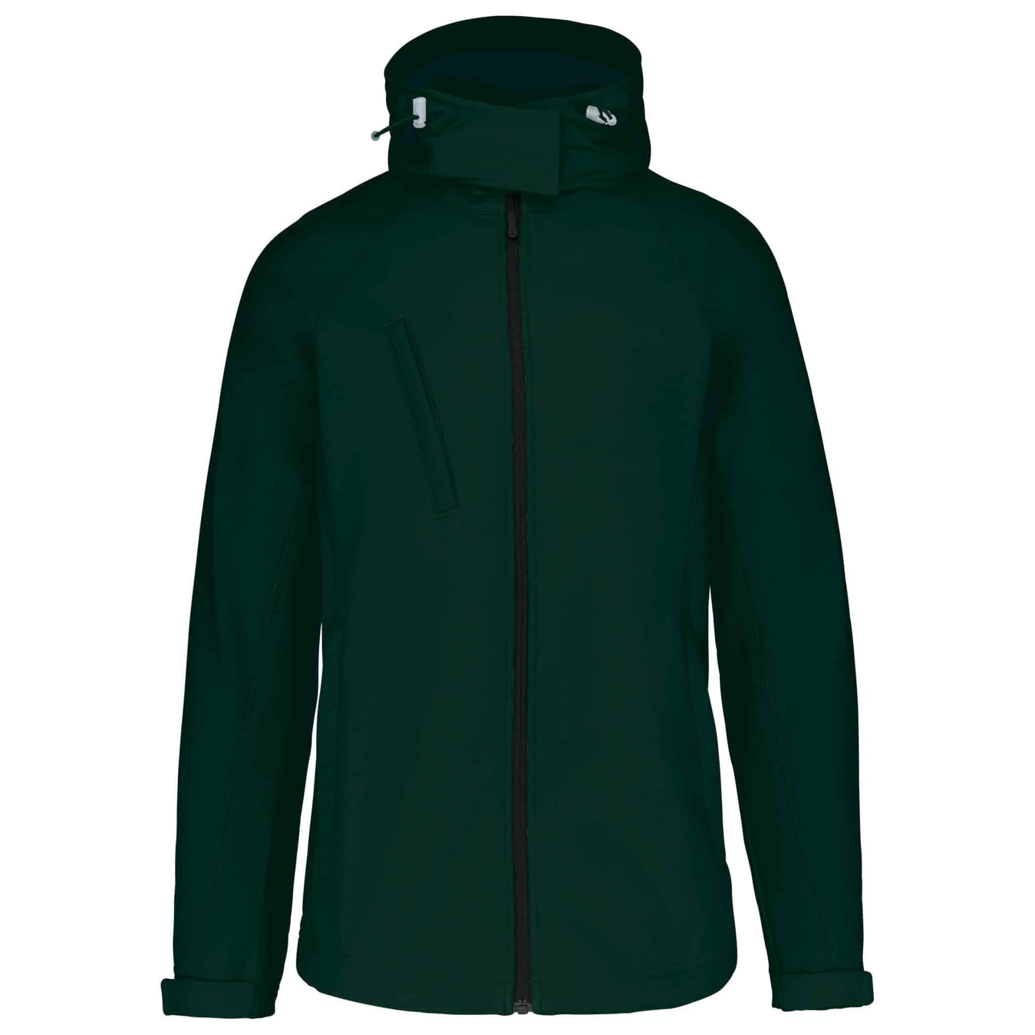 Miniature 15 pour Veste softshell à capuche amovible femme