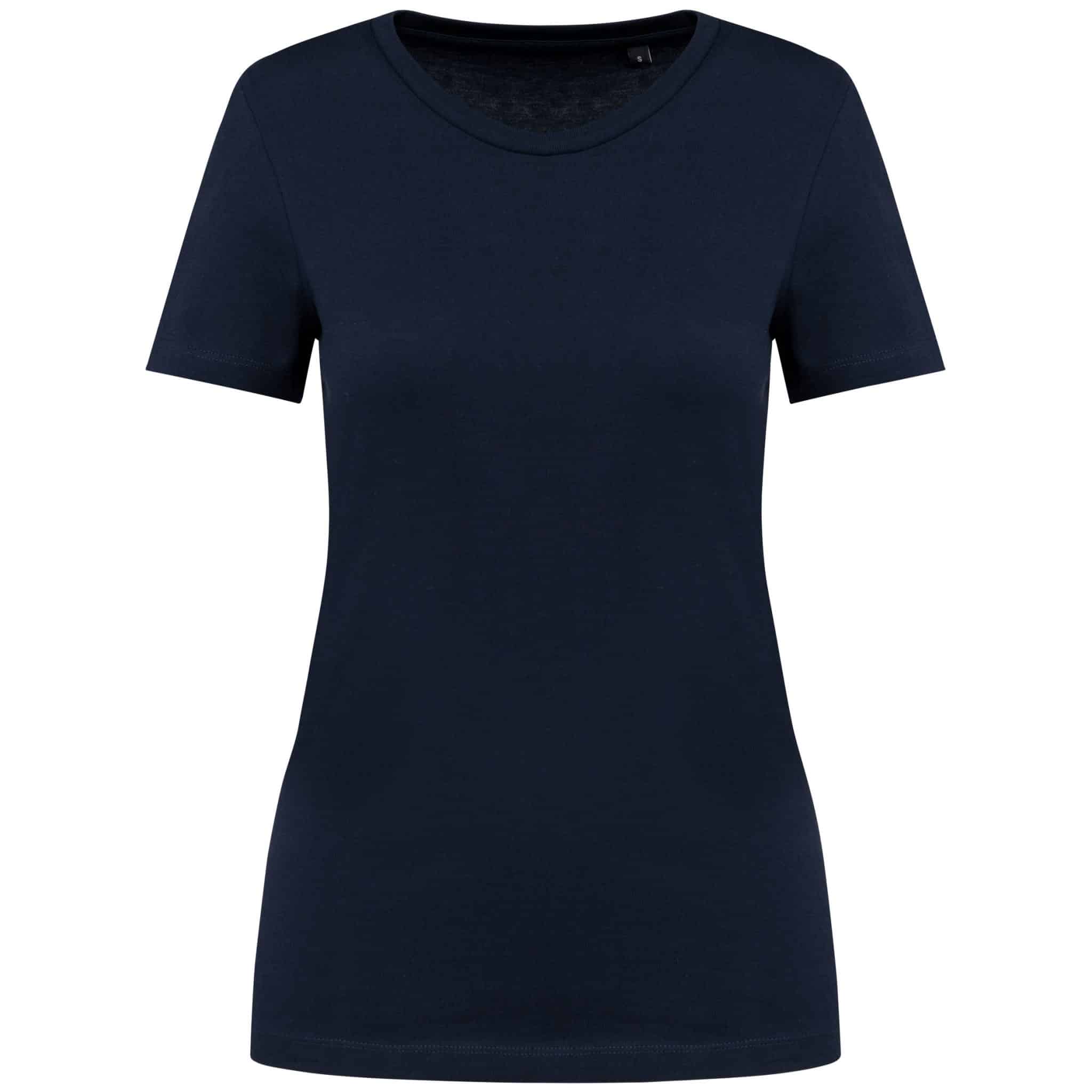 Miniature 13 pour T-shirt Supima® col rond manches courtes femme
