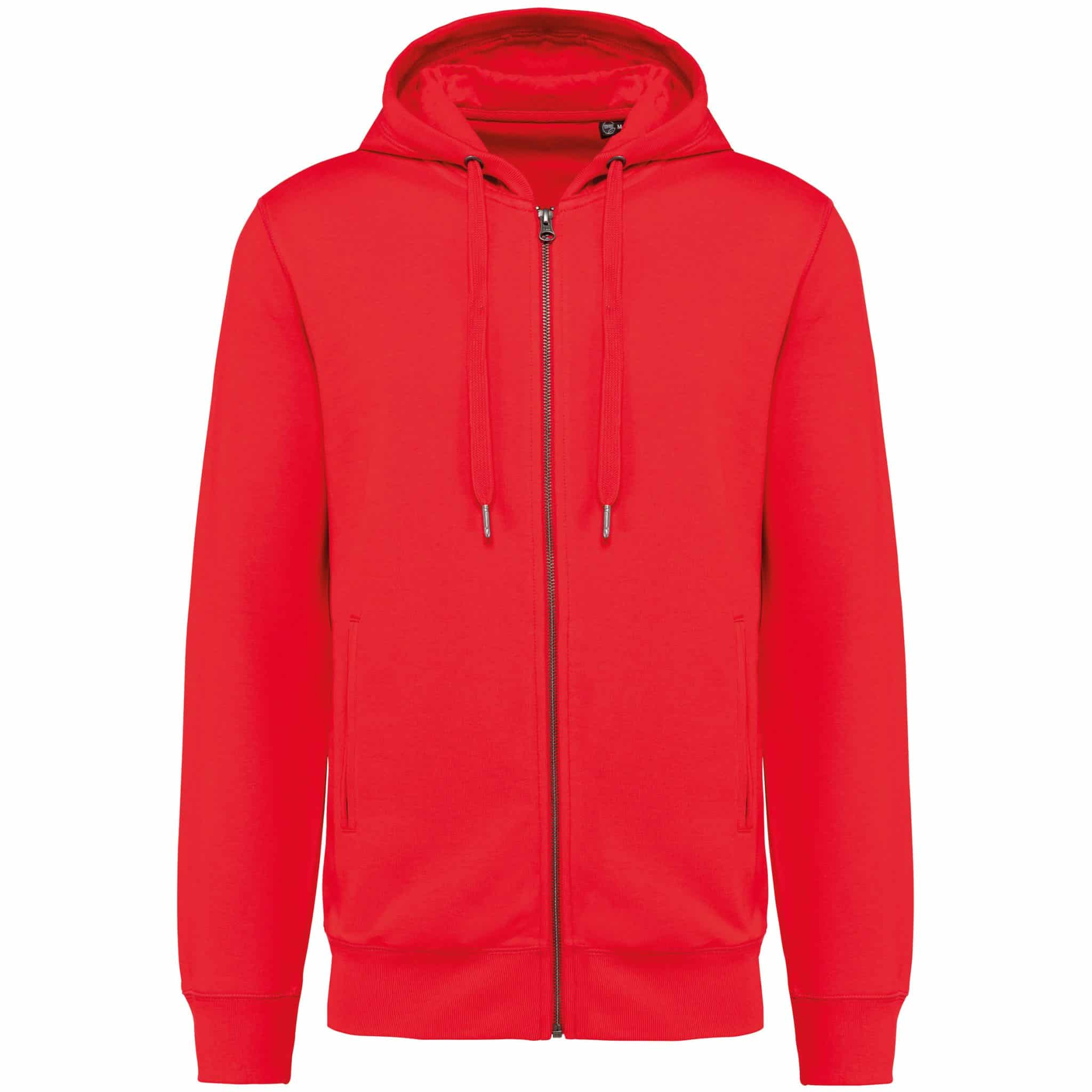 Miniature 17 pour Sweat-shirt french terry écoresponsable zippé à capuche unisexe