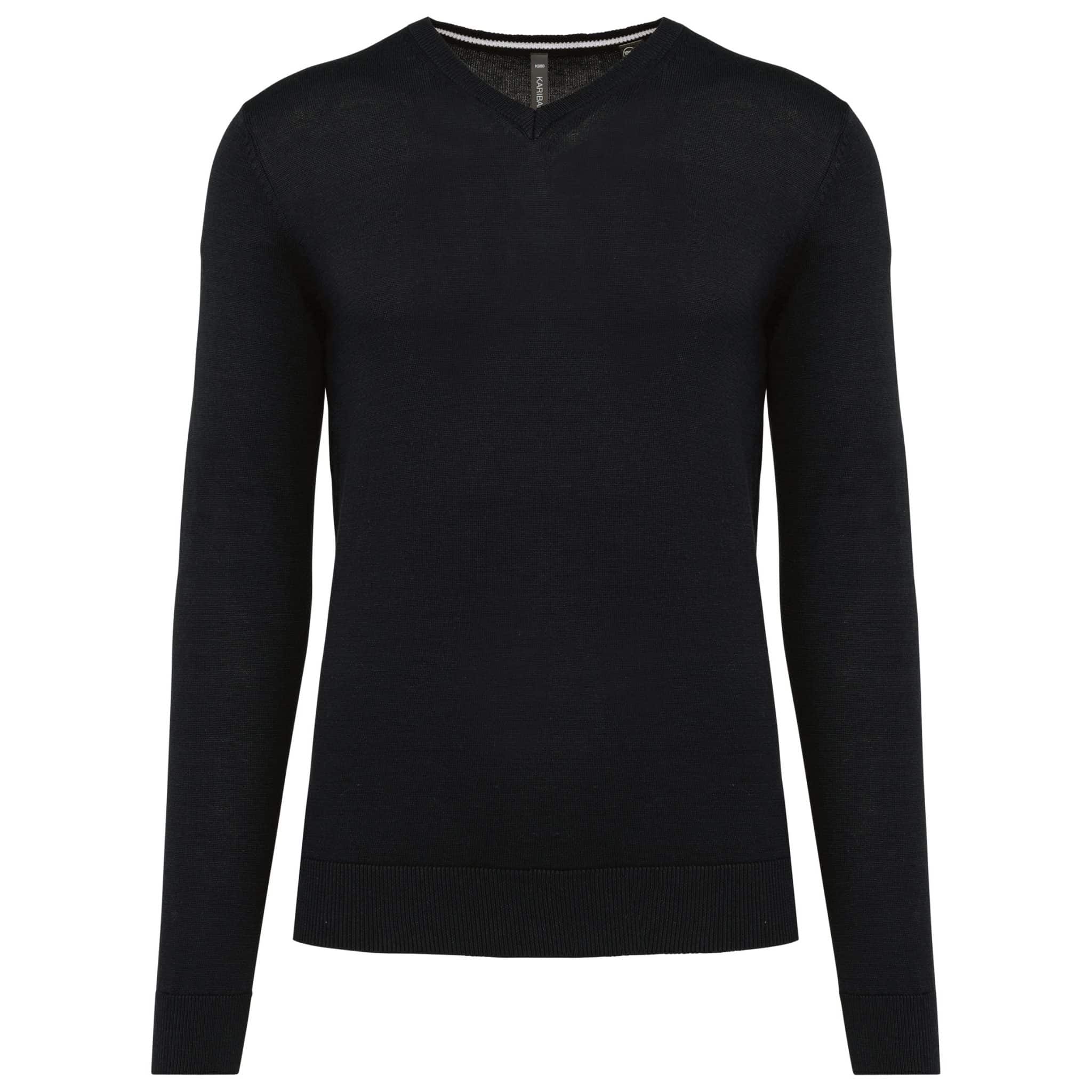Miniature 8 pour Pull col en V écoresponsable homme