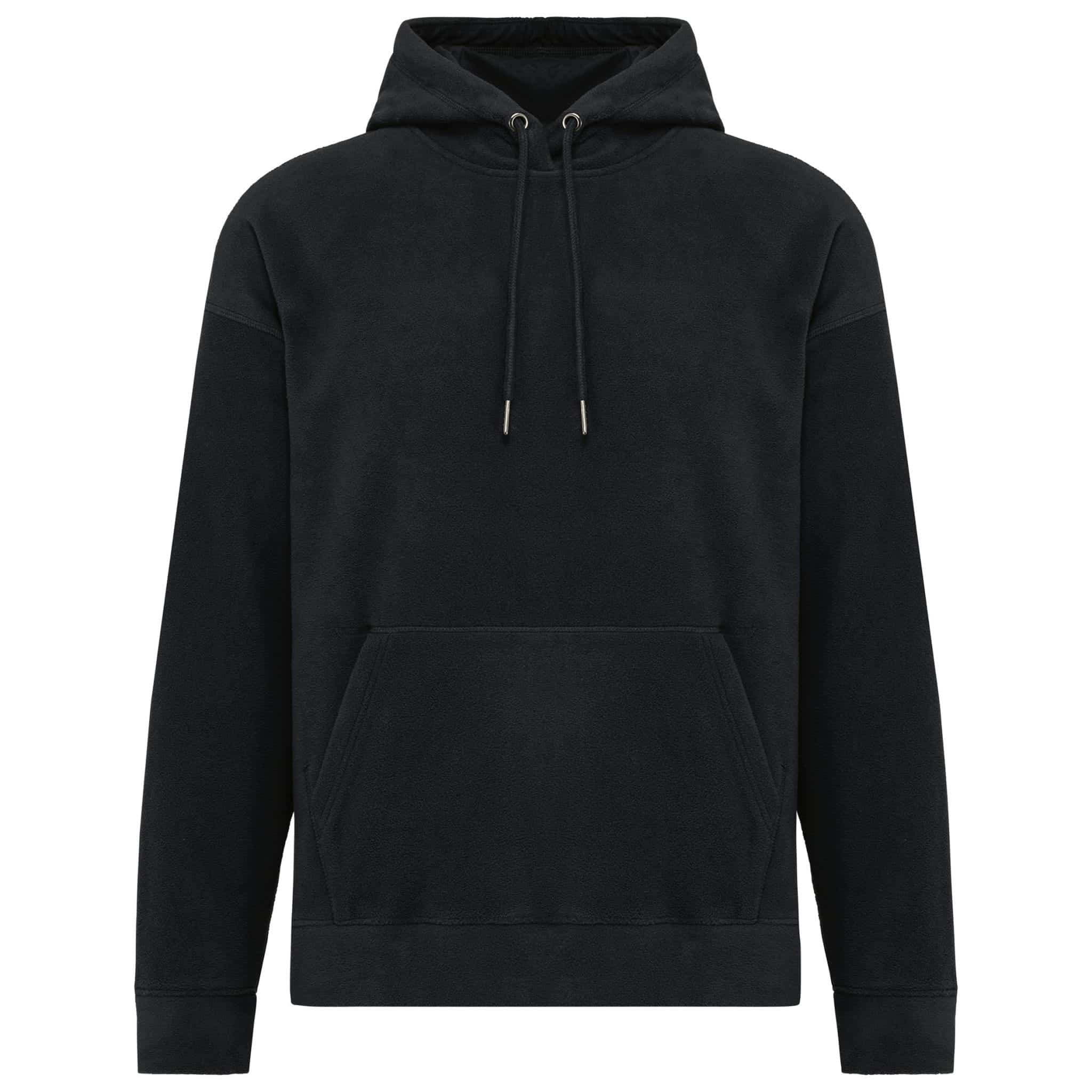 Miniature 16 pour Sweat-shirt à capuche oversize en micropolaire recyclée unisexe