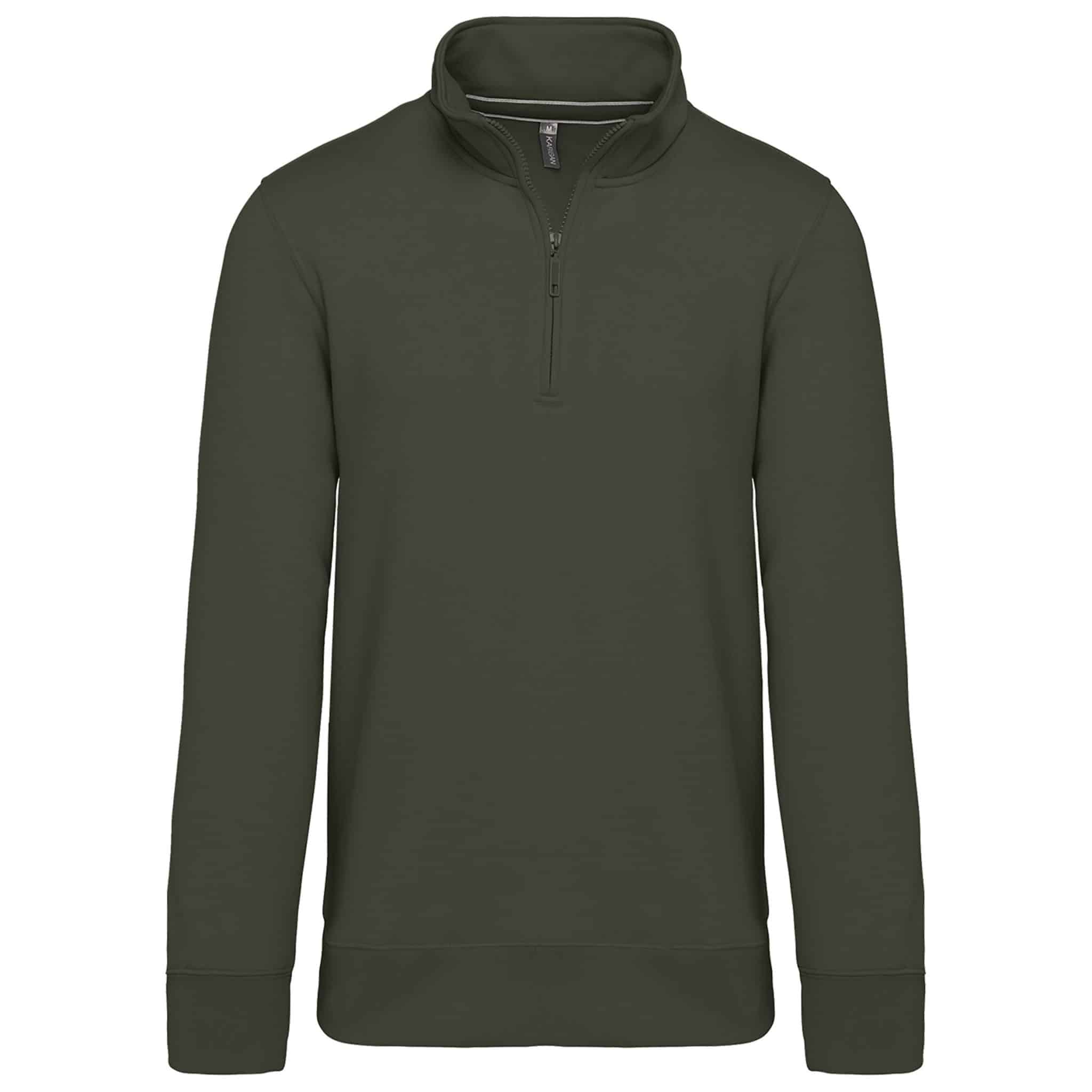 Miniature 12 pour Sweat-shirt col zippé homme