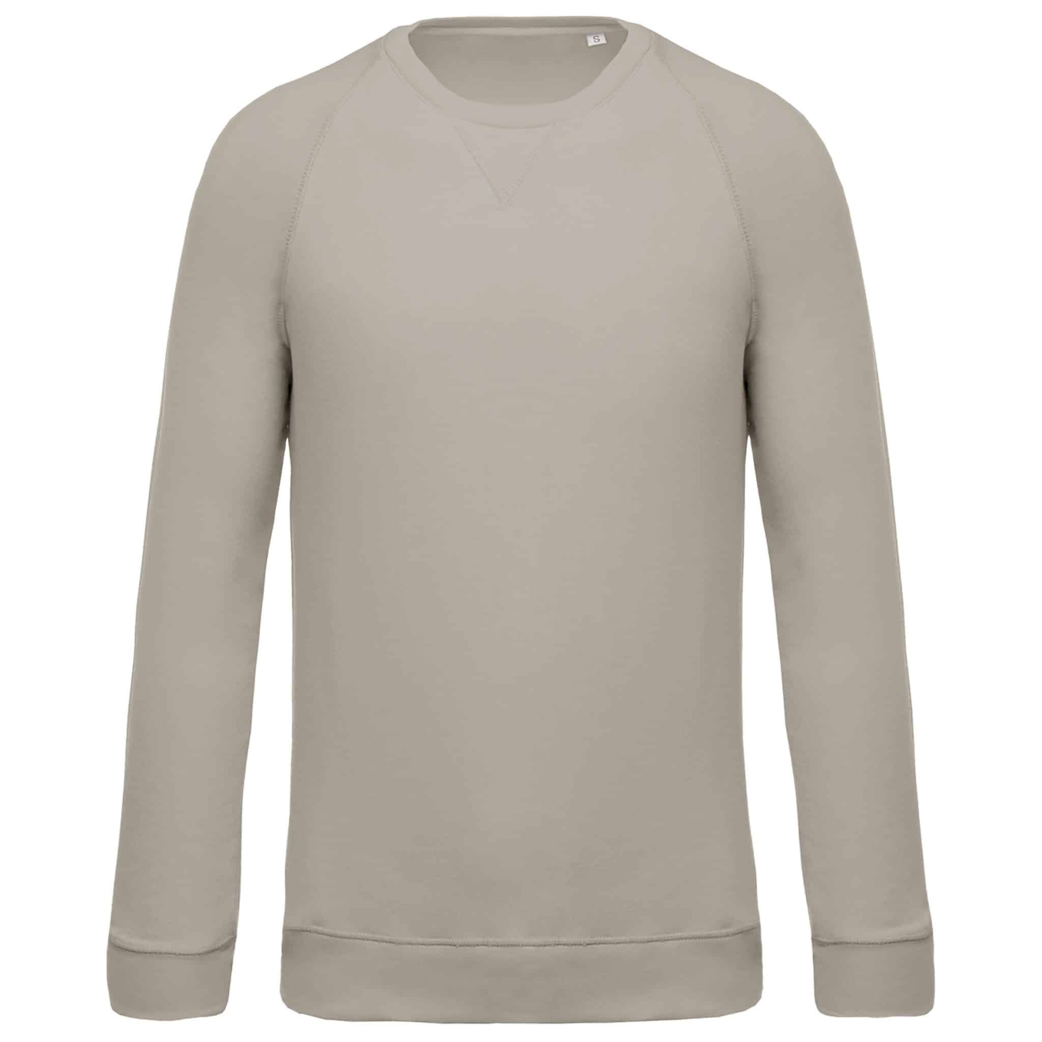 Miniature 12 pour Sweat-shirt Bio col rond manches raglan homme