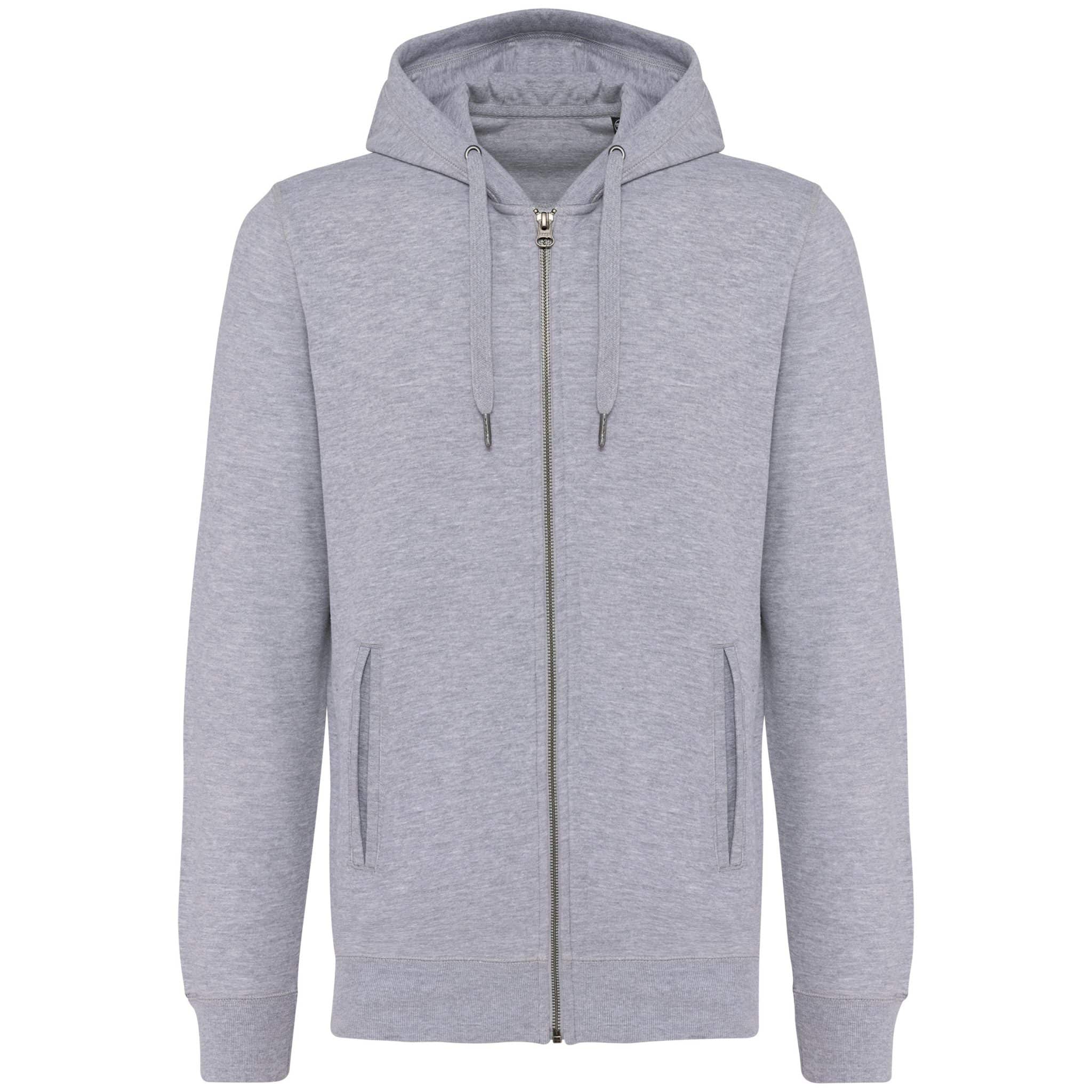 Miniature 16 pour Sweat-shirt french terry écoresponsable zippé à capuche unisexe