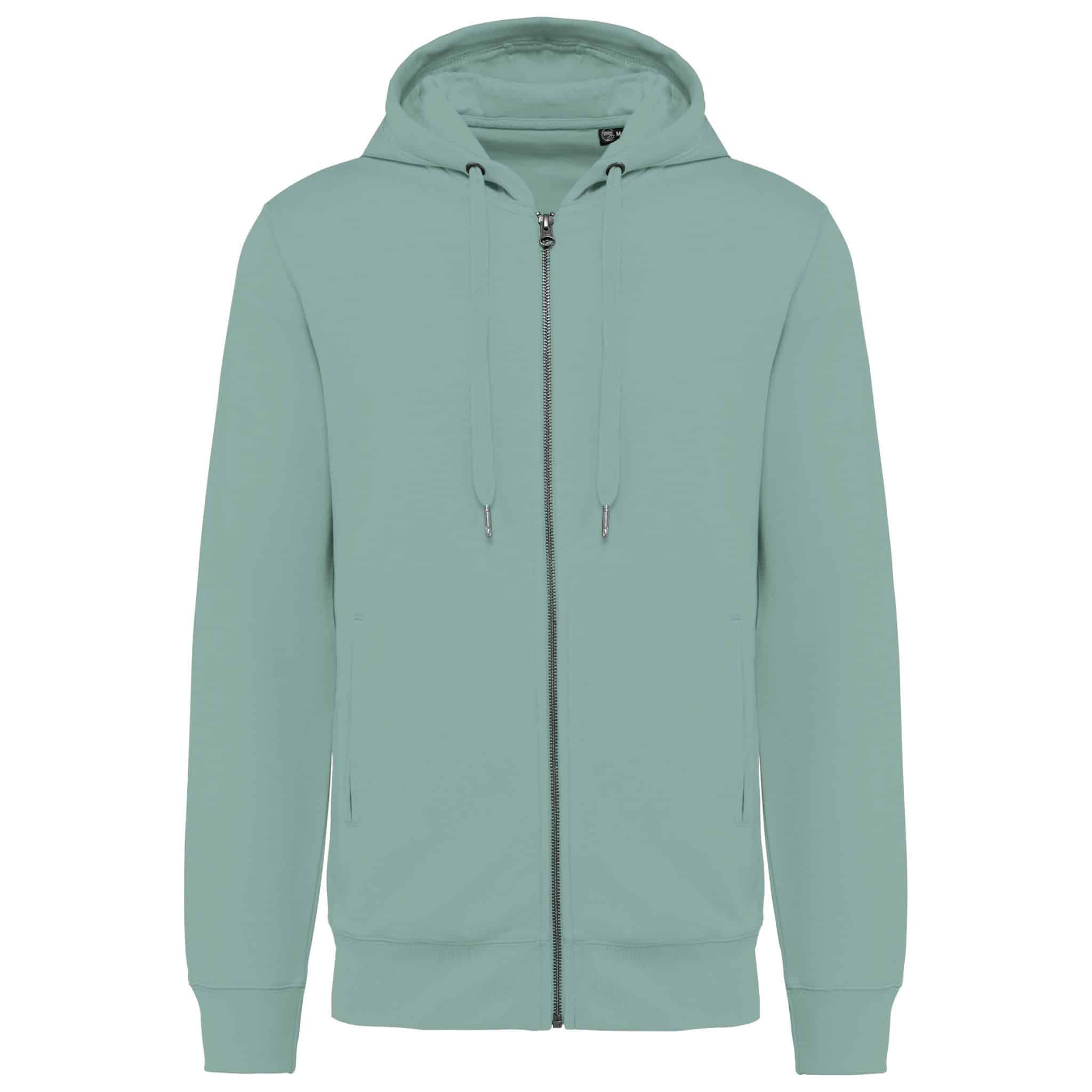 Miniature 18 pour Sweat-shirt french terry écoresponsable zippé à capuche unisexe