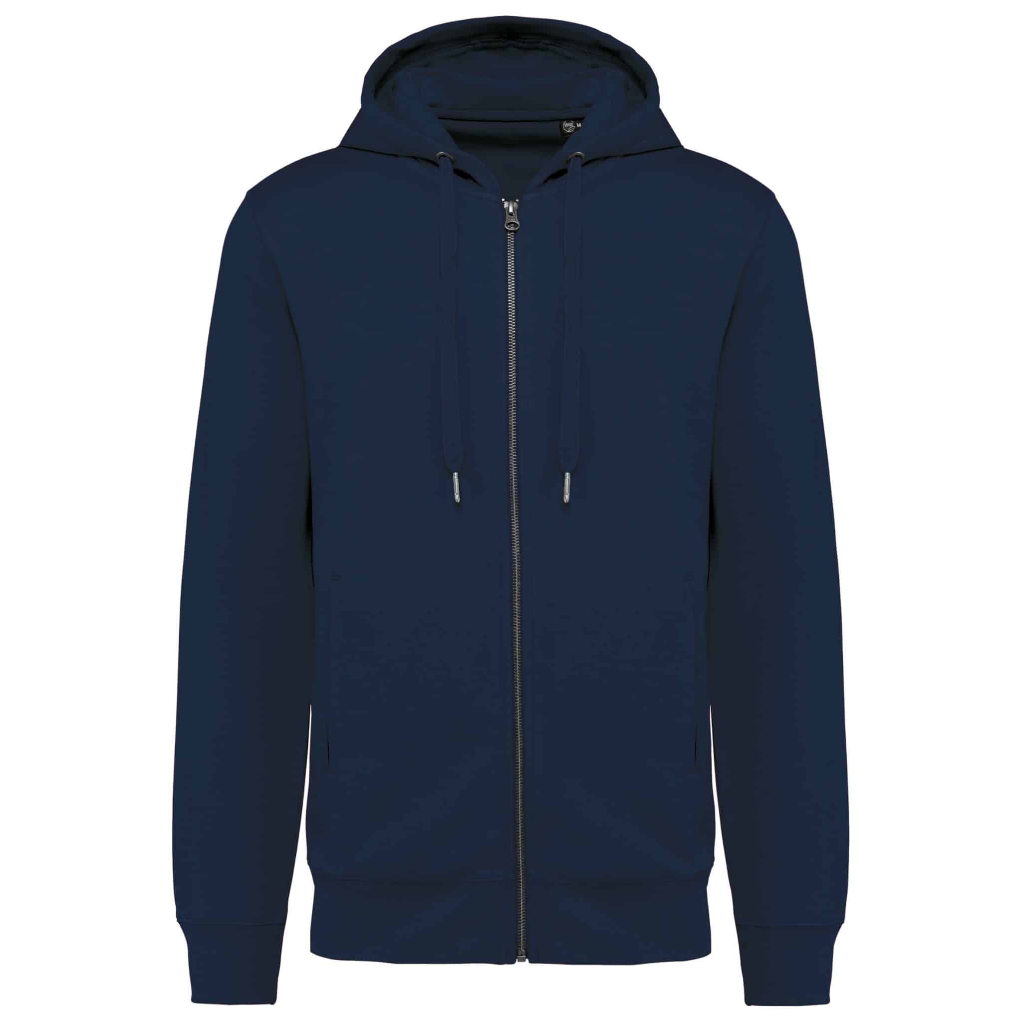 Miniature 15 pour Sweat-shirt french terry écoresponsable zippé à capuche unisexe