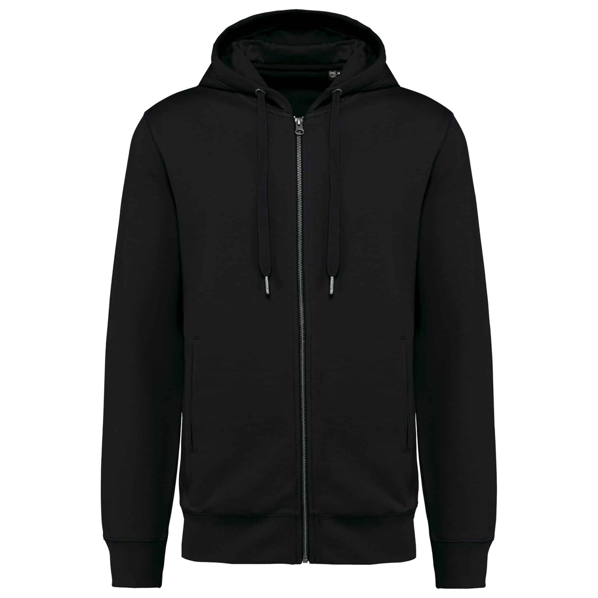 Miniature 14 pour Sweat-shirt french terry écoresponsable zippé à capuche unisexe