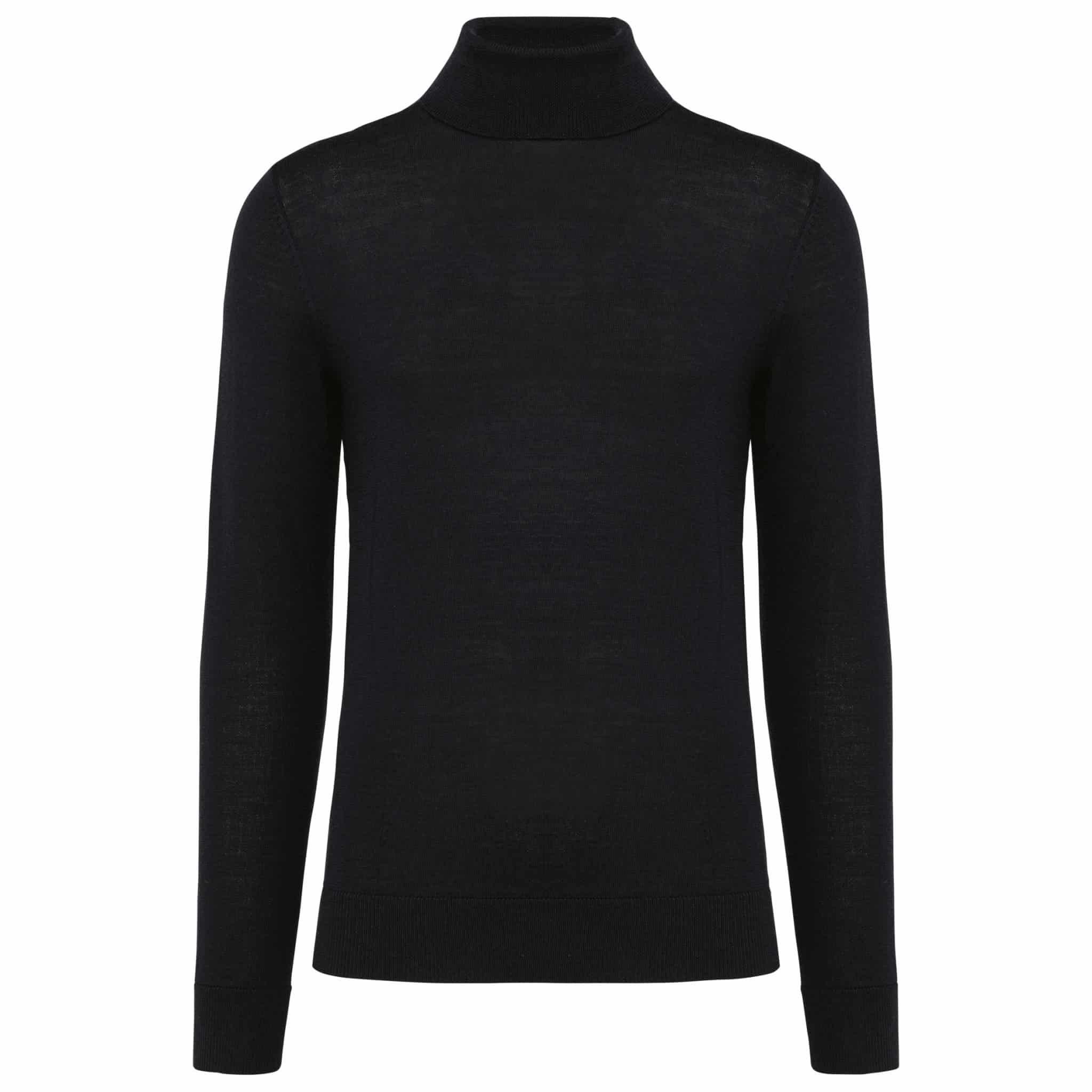 Miniature 12 pour Pull Mérinos col roulé homme