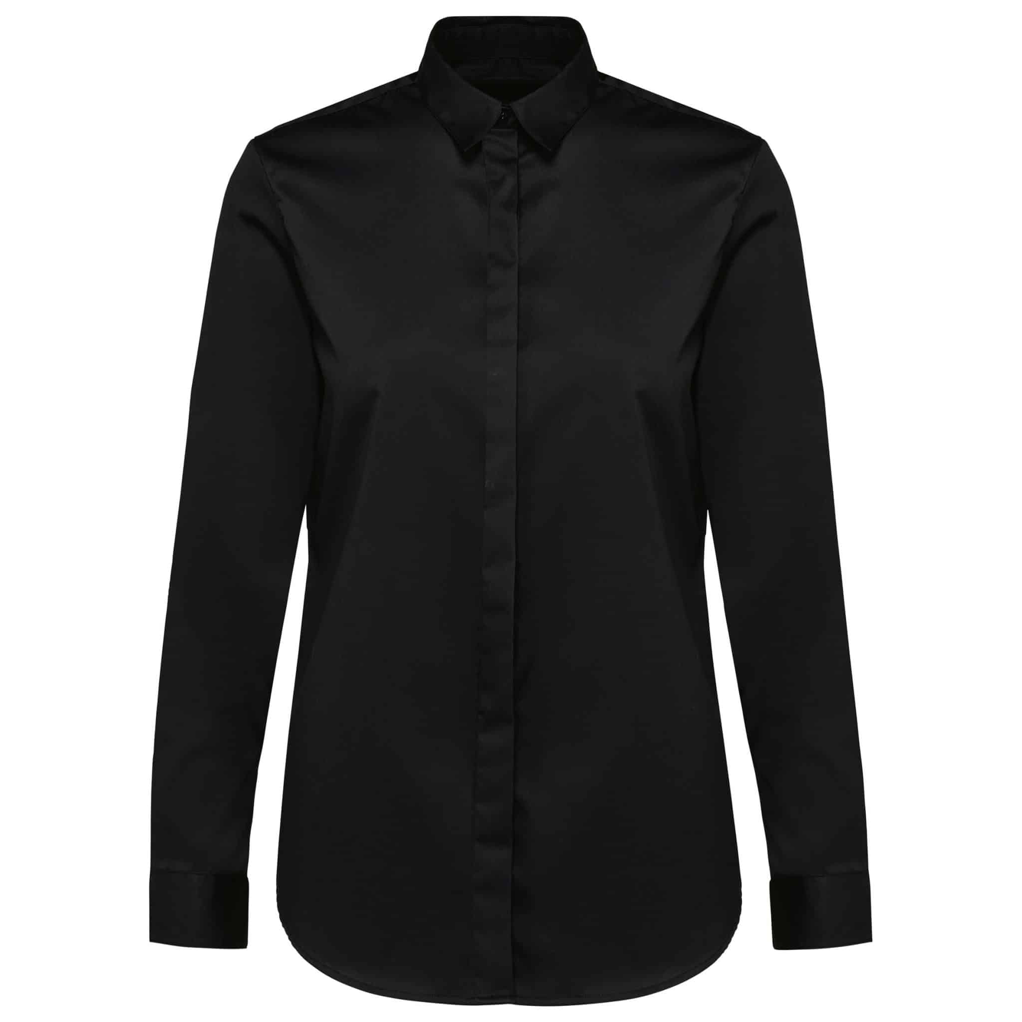 Miniature 16 pour Chemise twill manches longues femme