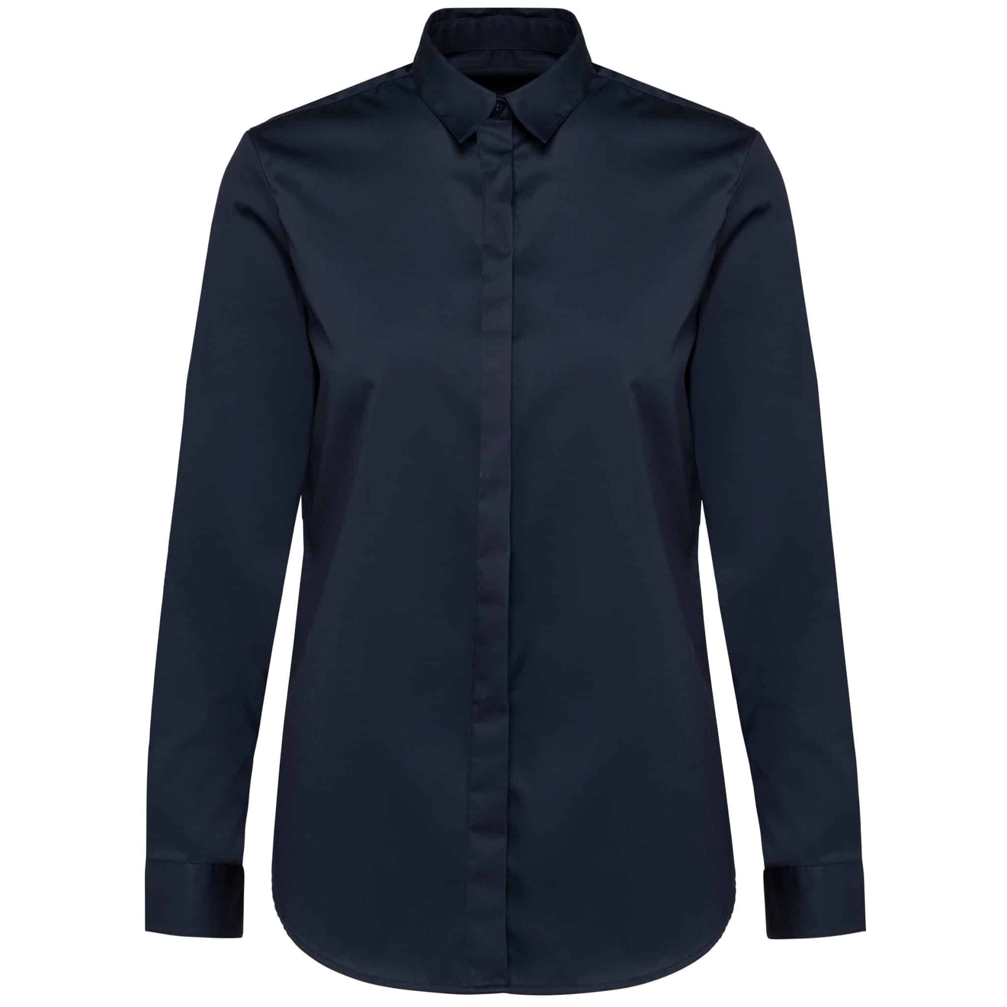 Miniature 18 pour Chemise twill manches longues femme