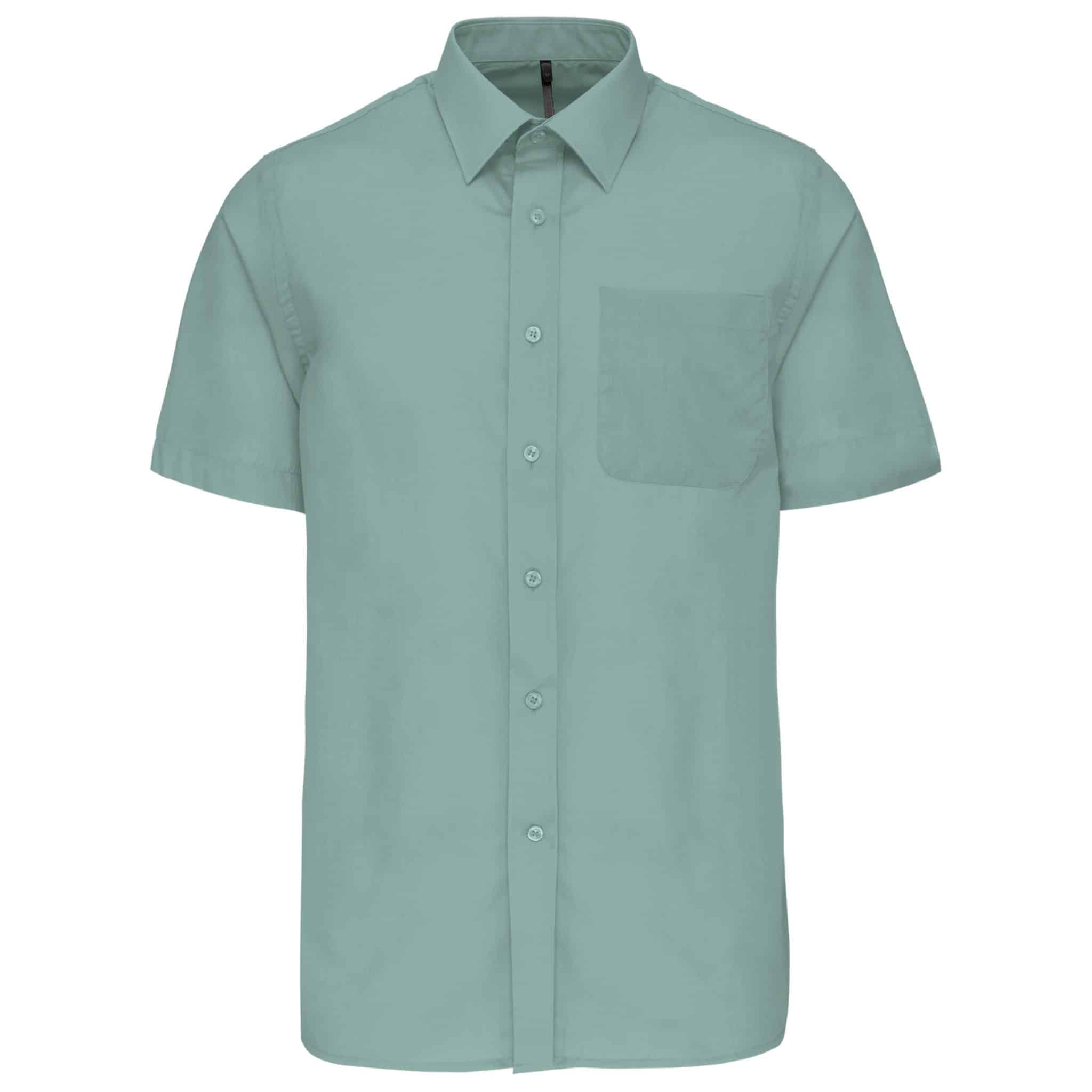 Miniature 31 pour Chemise popeline polycoton manches courtes entretien facile homme