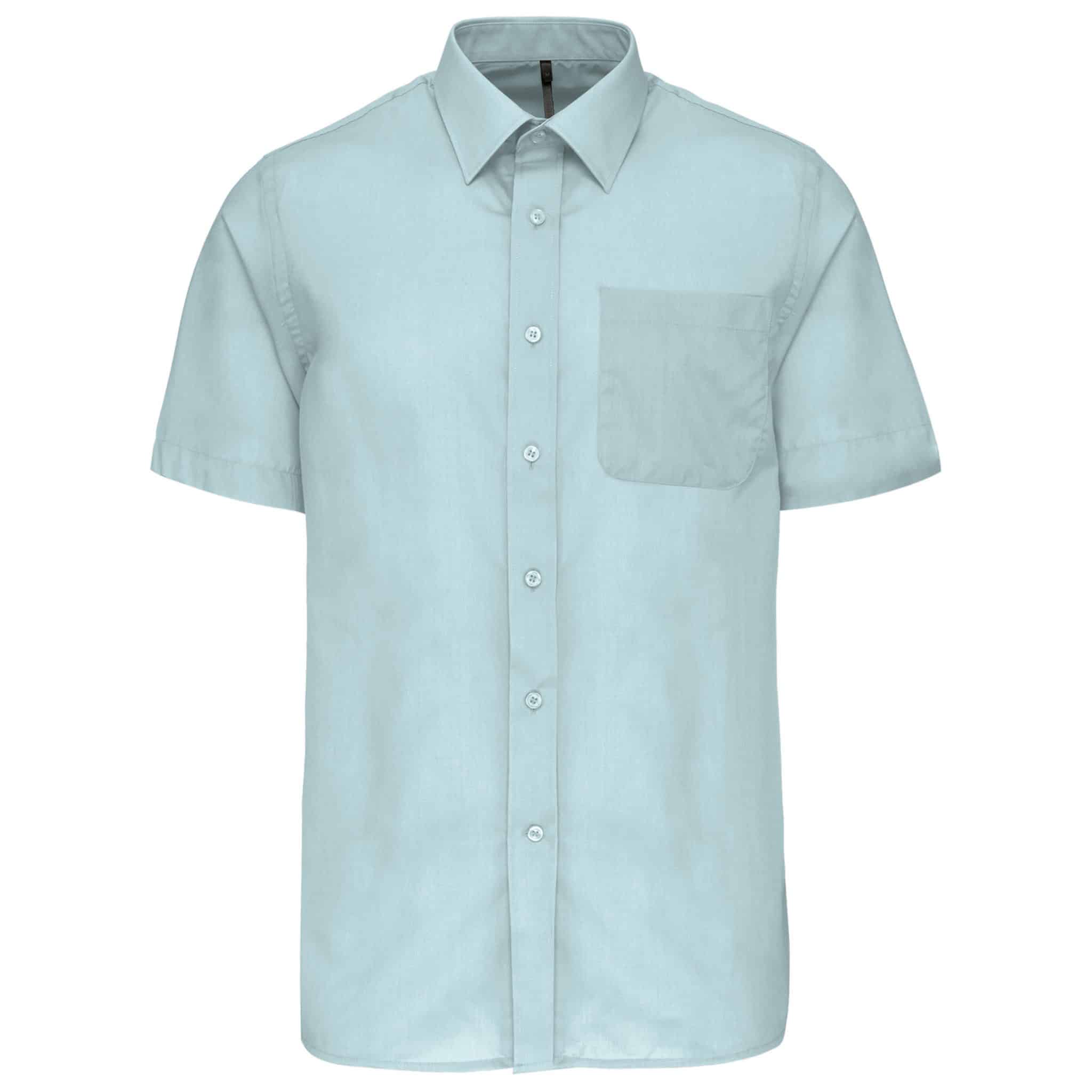Miniature 21 pour Chemise popeline polycoton manches courtes entretien facile homme