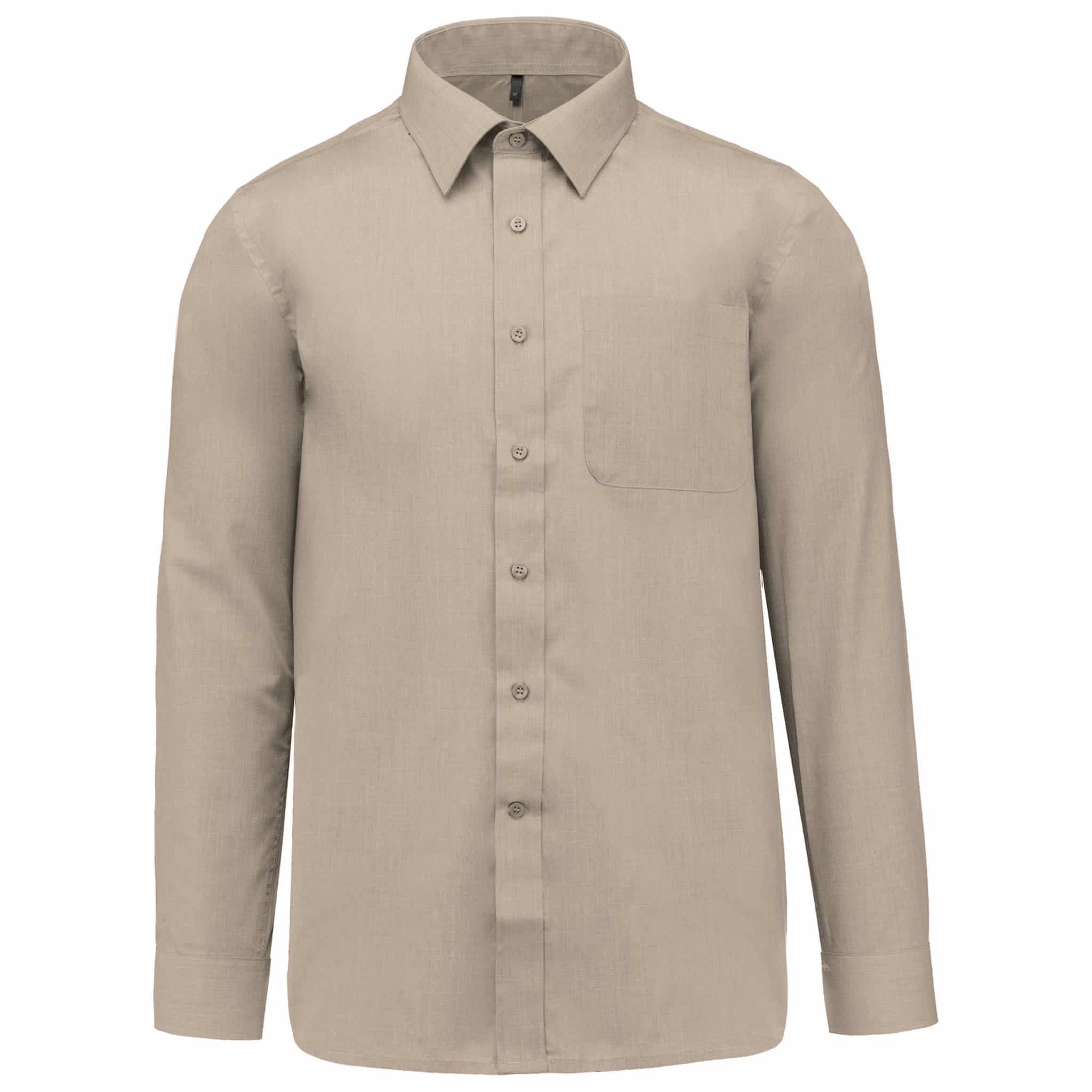 Miniature 12 pour Chemise popeline polycoton entretien facile homme