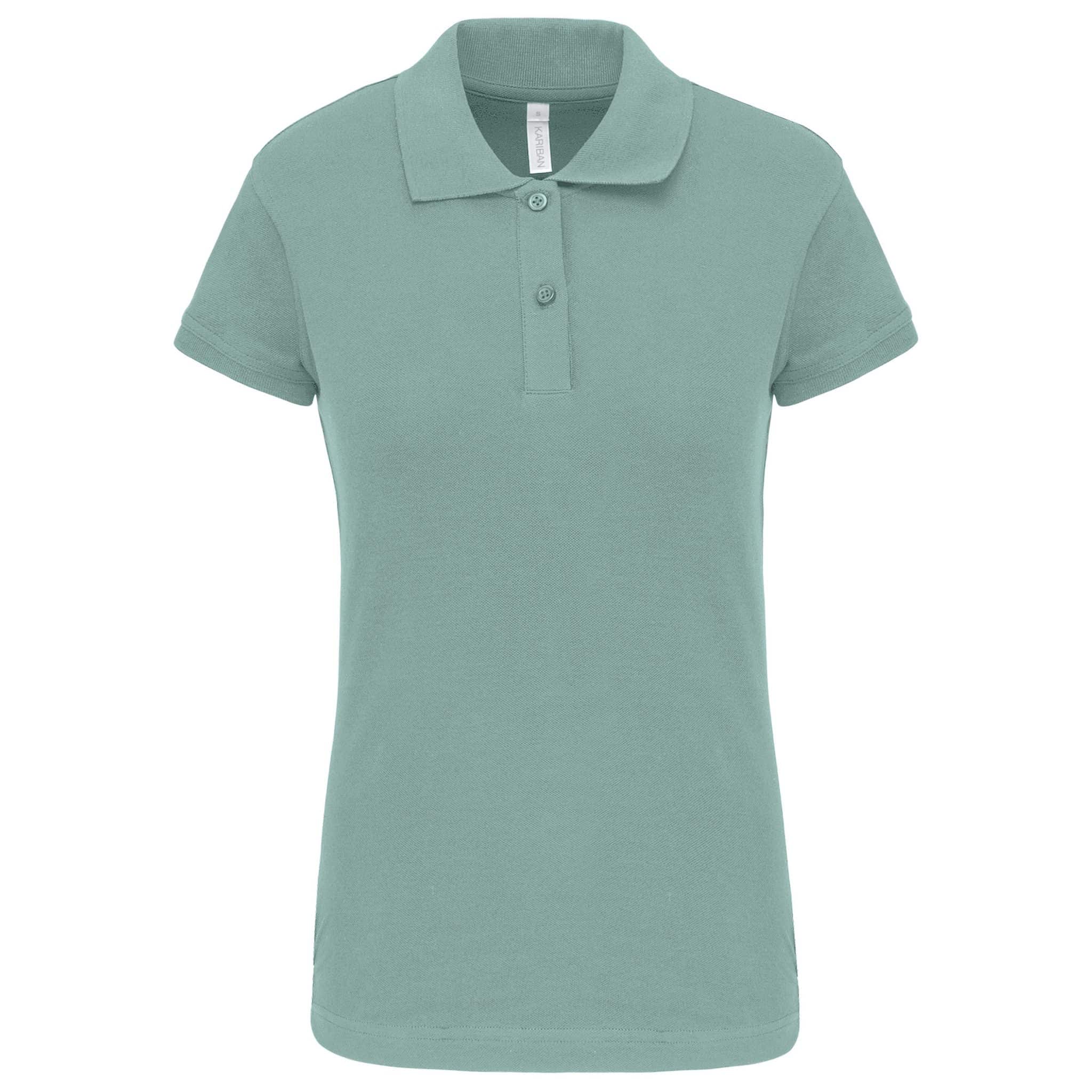 Miniature 15 pour Polo piqué manches courtes femme