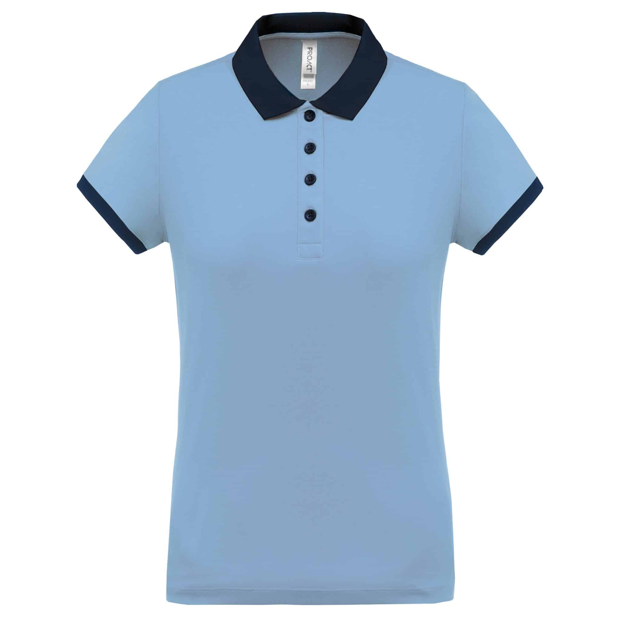 Miniature 10 pour Polo piqué performance femme