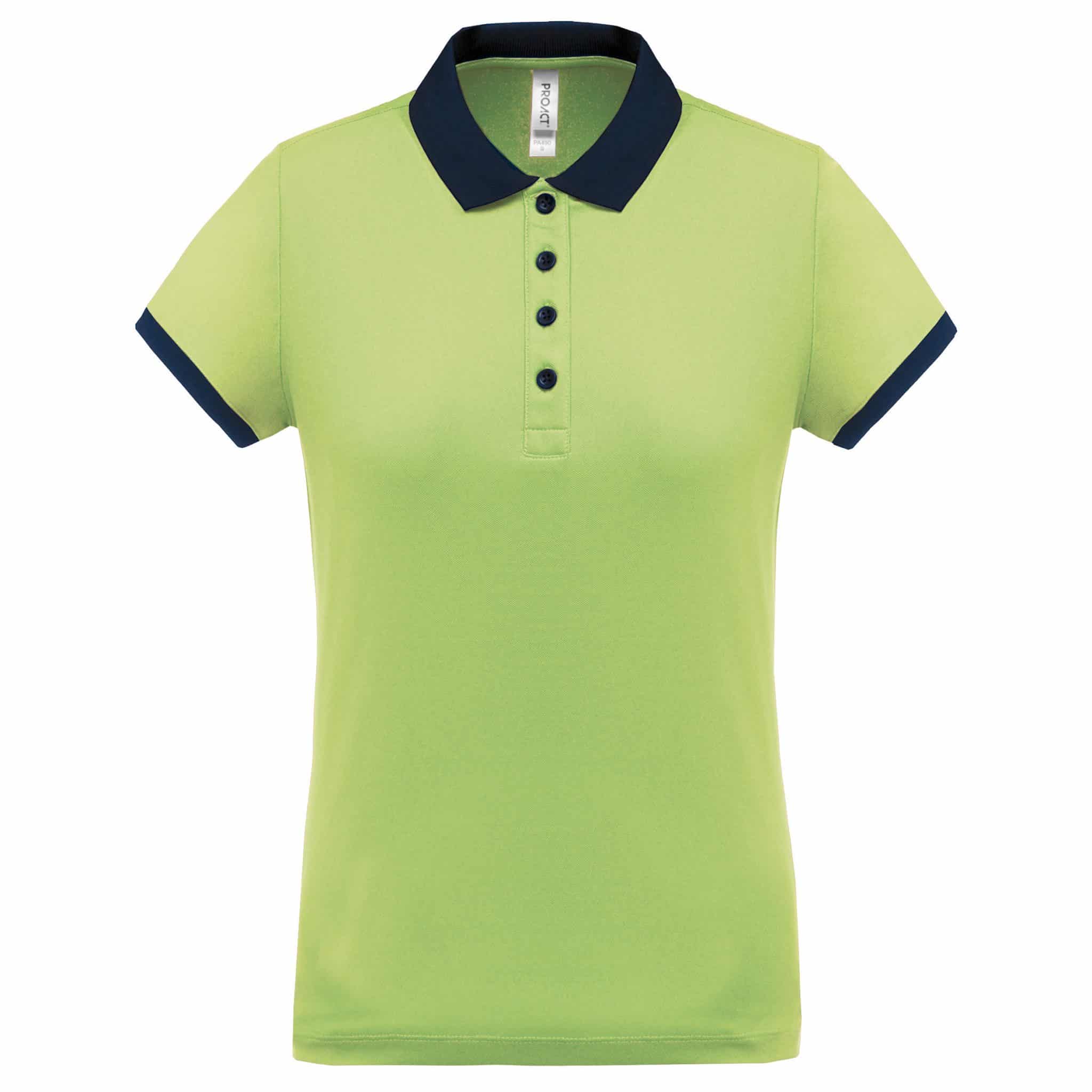 Miniature 8 pour Polo piqué performance femme