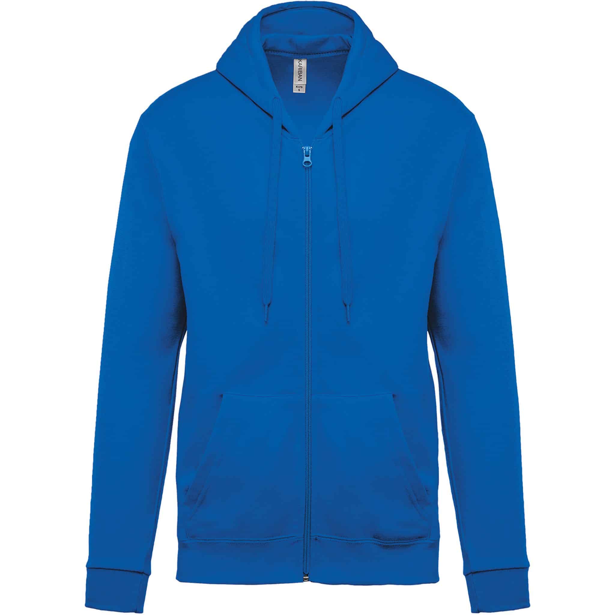 Miniature 25 pour Sweat-shirt zippé capuche unisexe