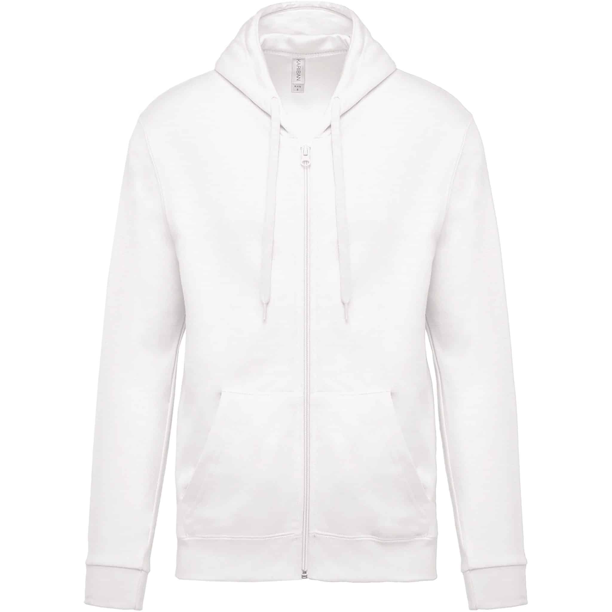 Miniature 35 pour Sweat-shirt zippé capuche unisexe