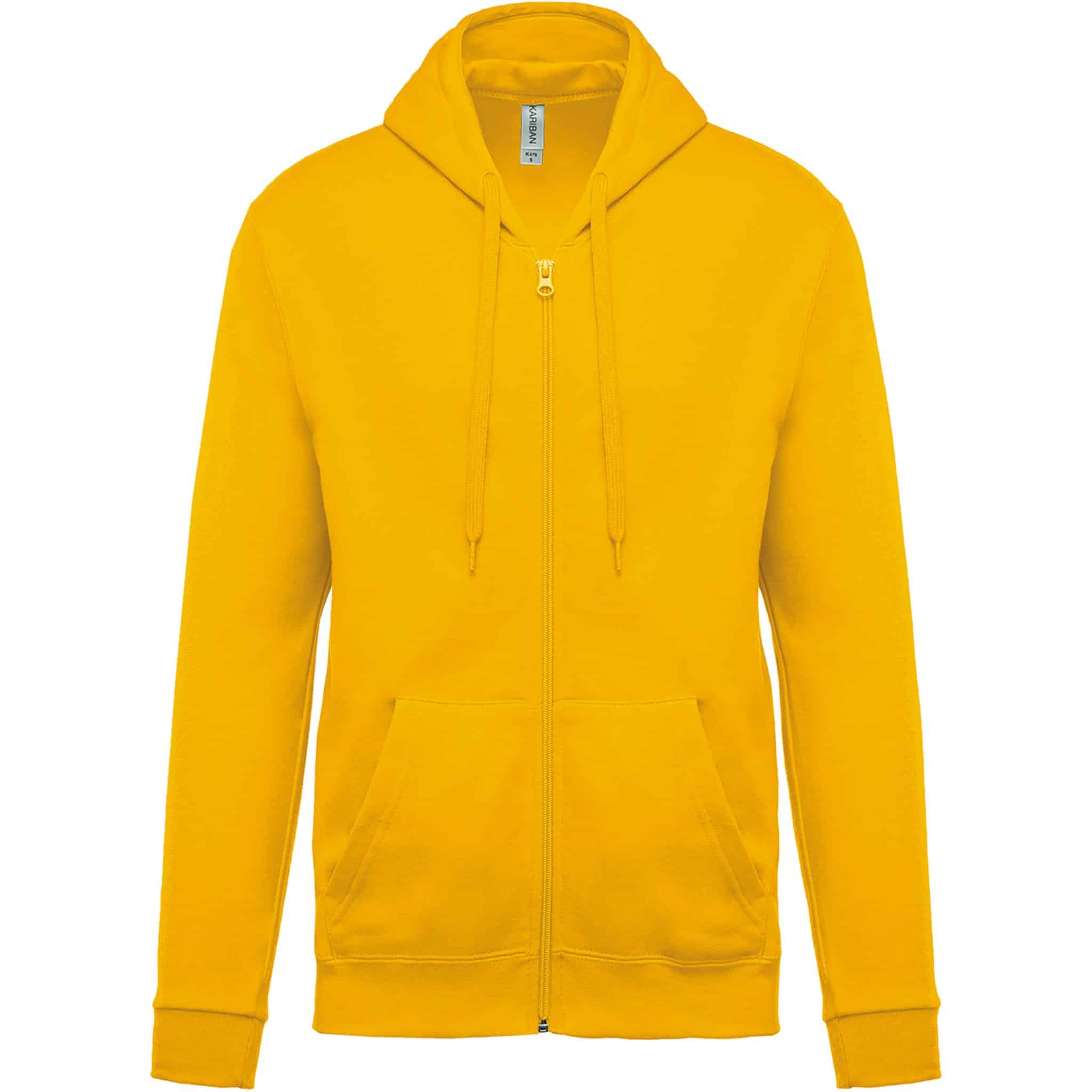Miniature 37 pour Sweat-shirt zippé capuche unisexe