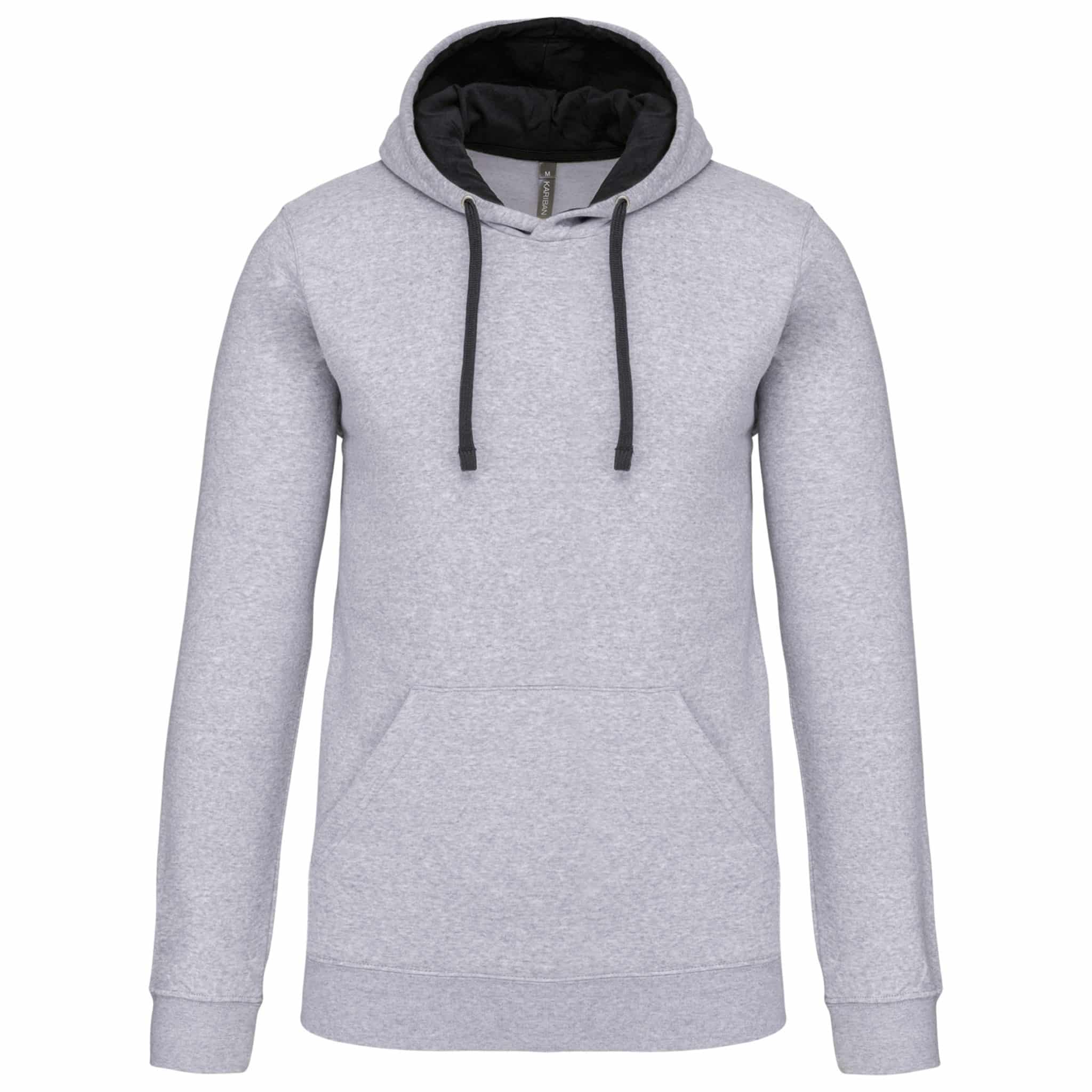 Miniature 19 pour Sweat-shirt capuche contrastée homme