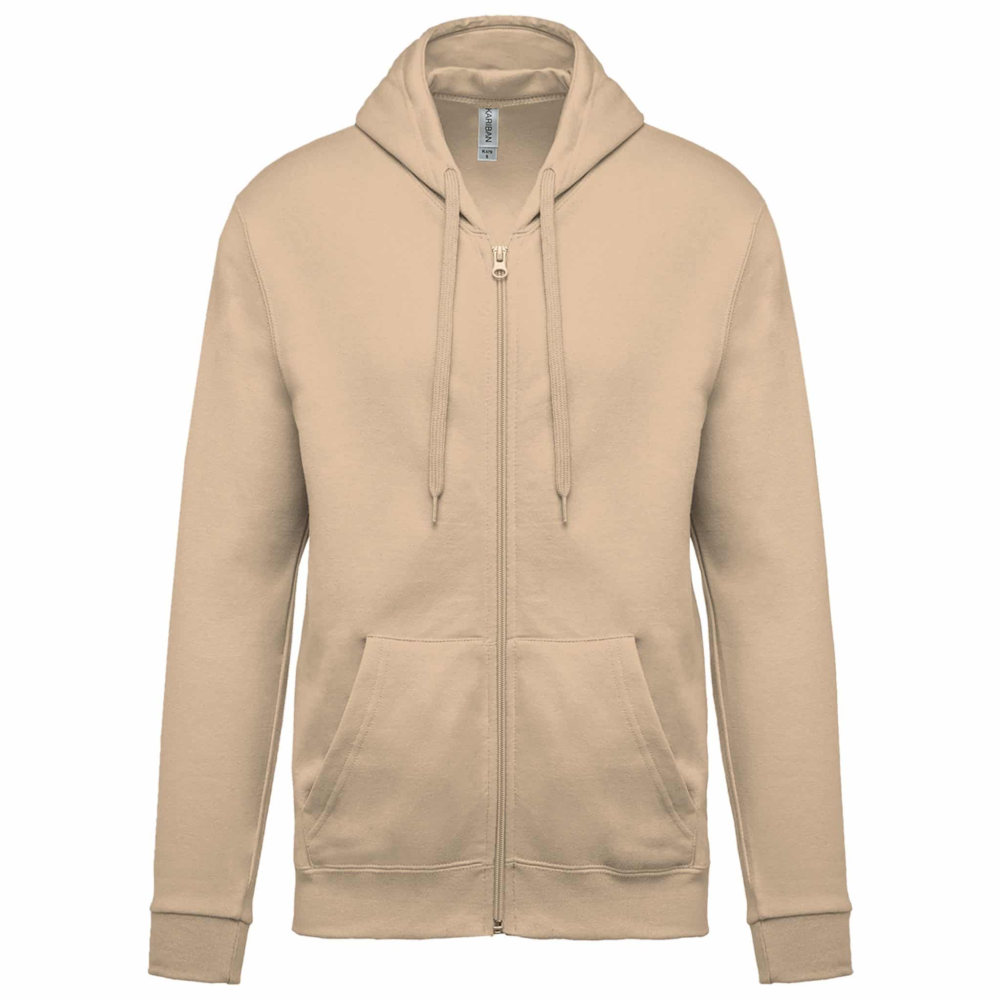 Miniature 26 pour Sweat-shirt zippé capuche unisexe