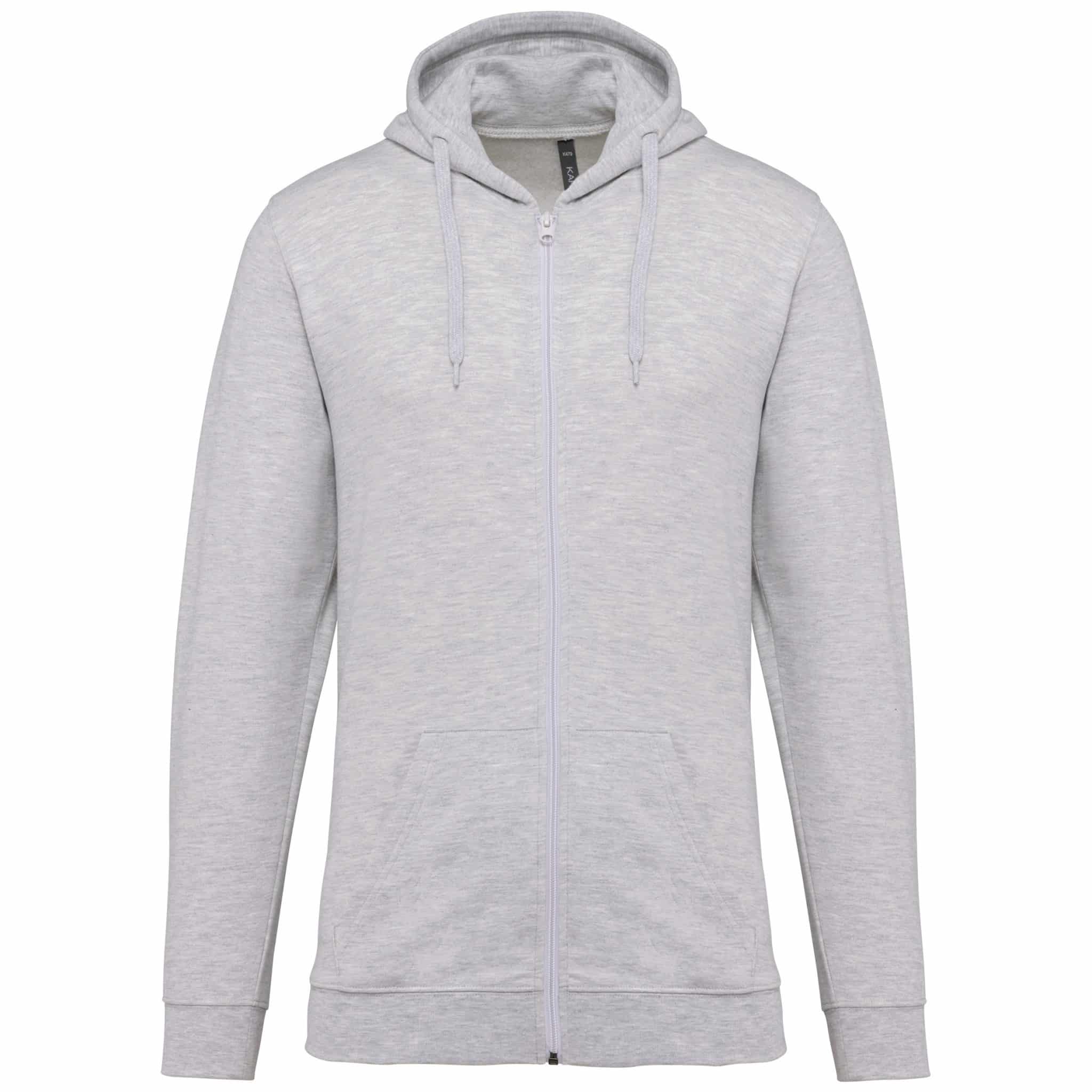 Miniature 17 pour Sweat-shirt zippé capuche unisexe