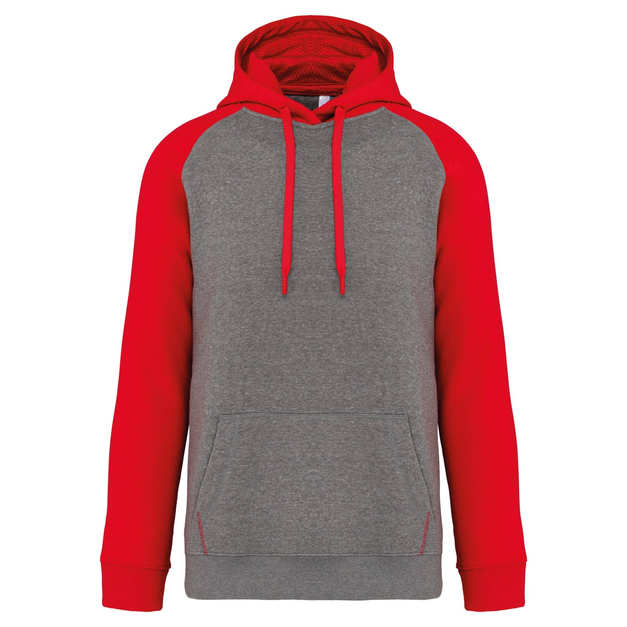 Miniature 8 pour Sweat-shirt à capuche bicolore unisexe